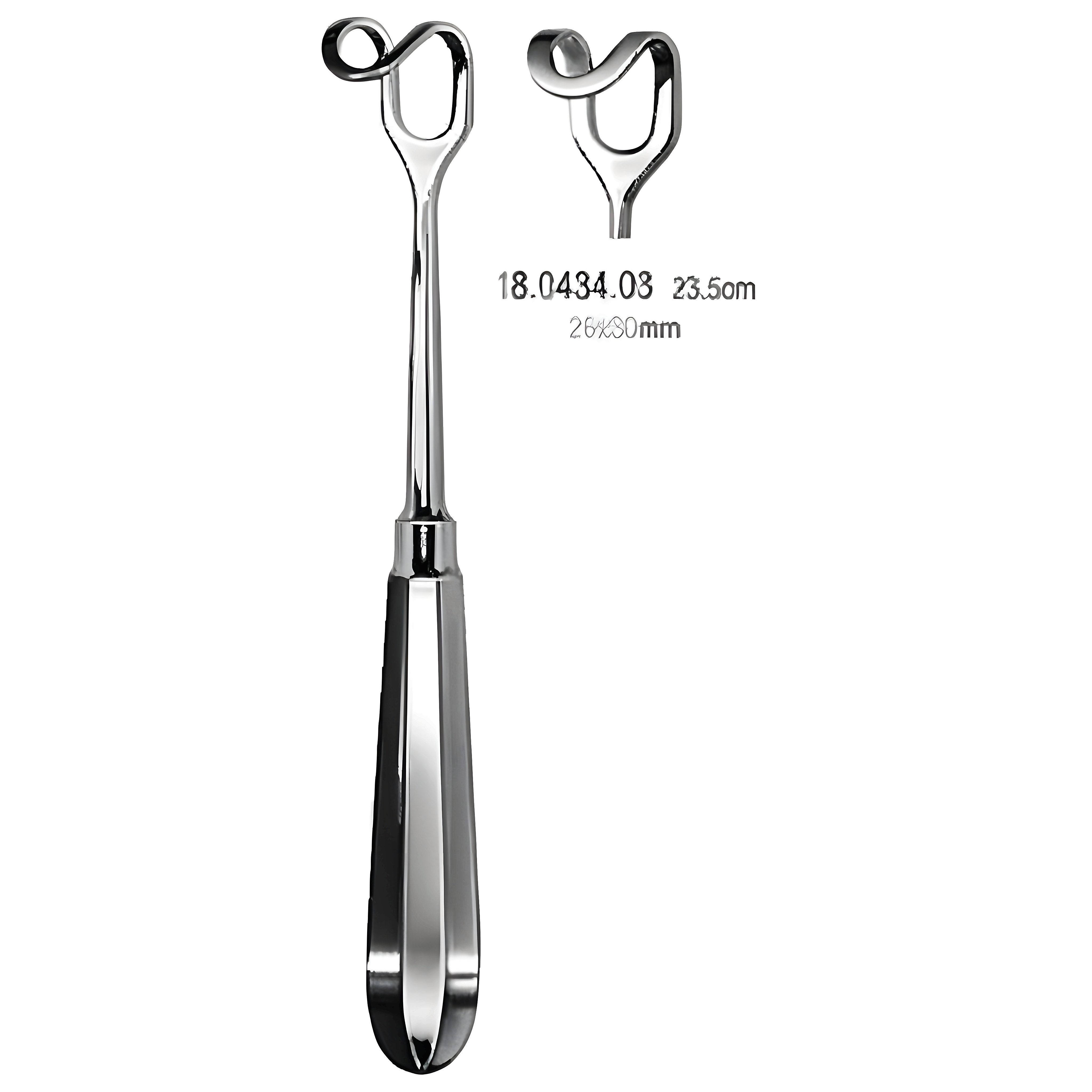 Middeldorf Retractor H/handle 26x30mm, 23.5cm