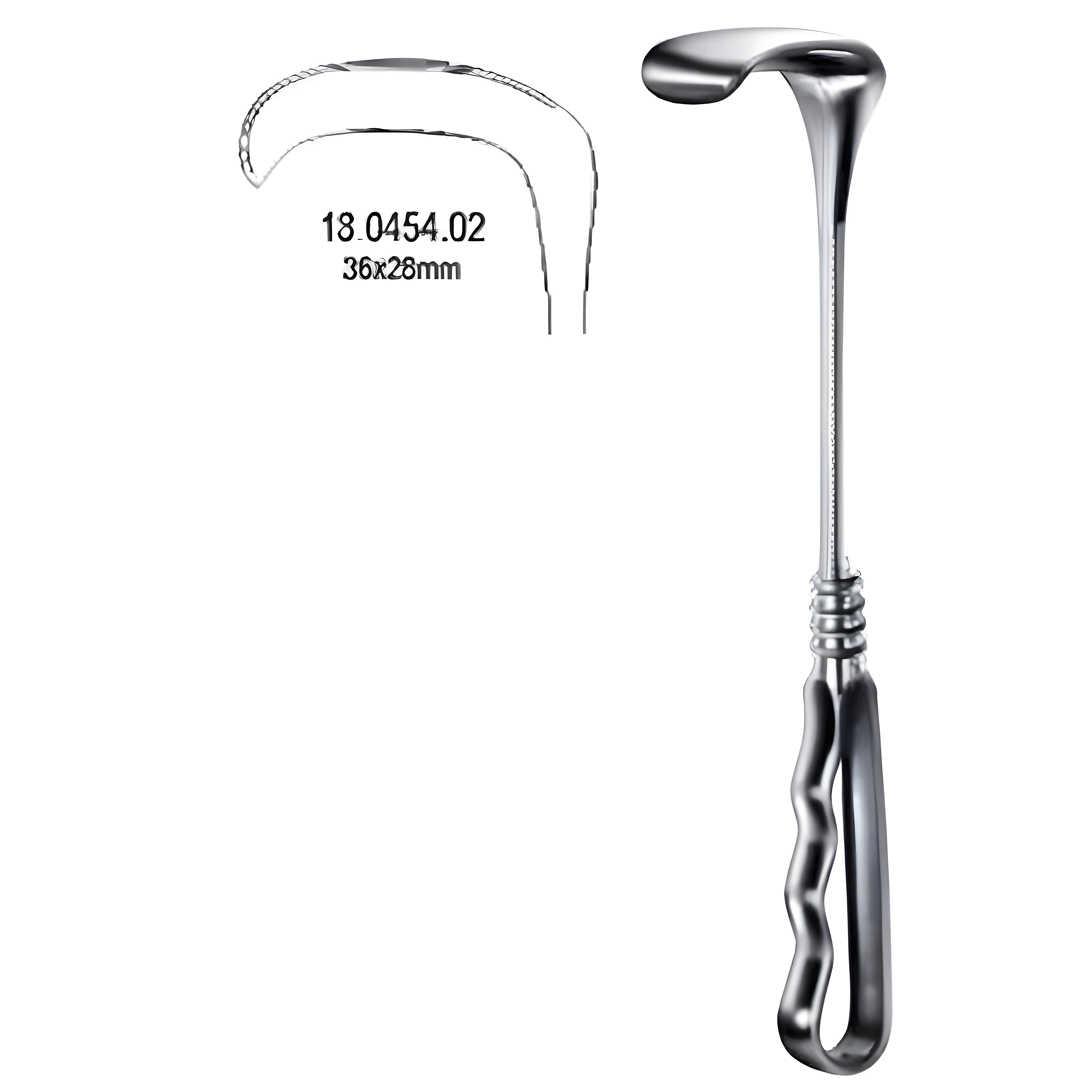 Richardson Retractor 36x28mm, 24cm