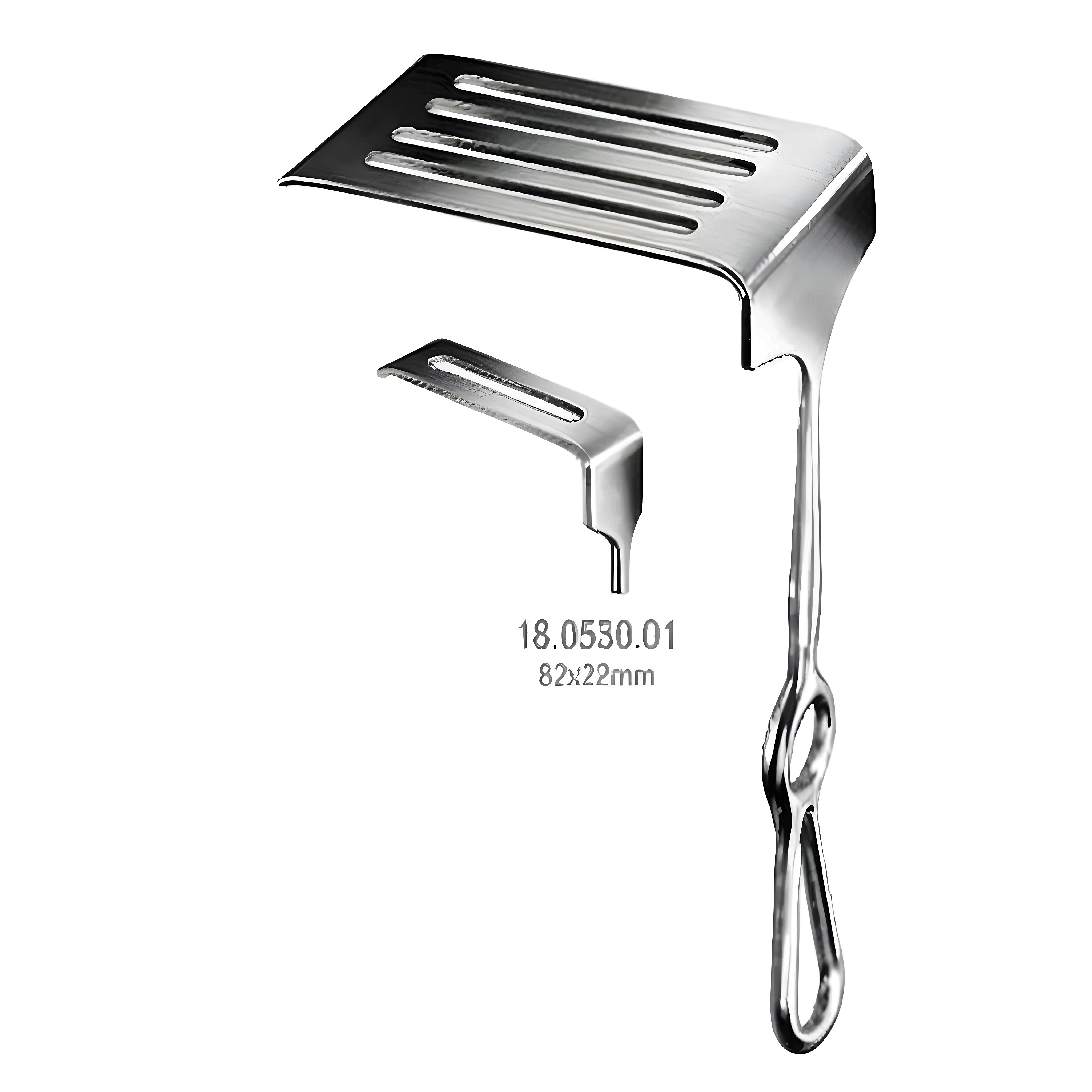 Coryllos Thorax Retractor 82x22mm, 24cm