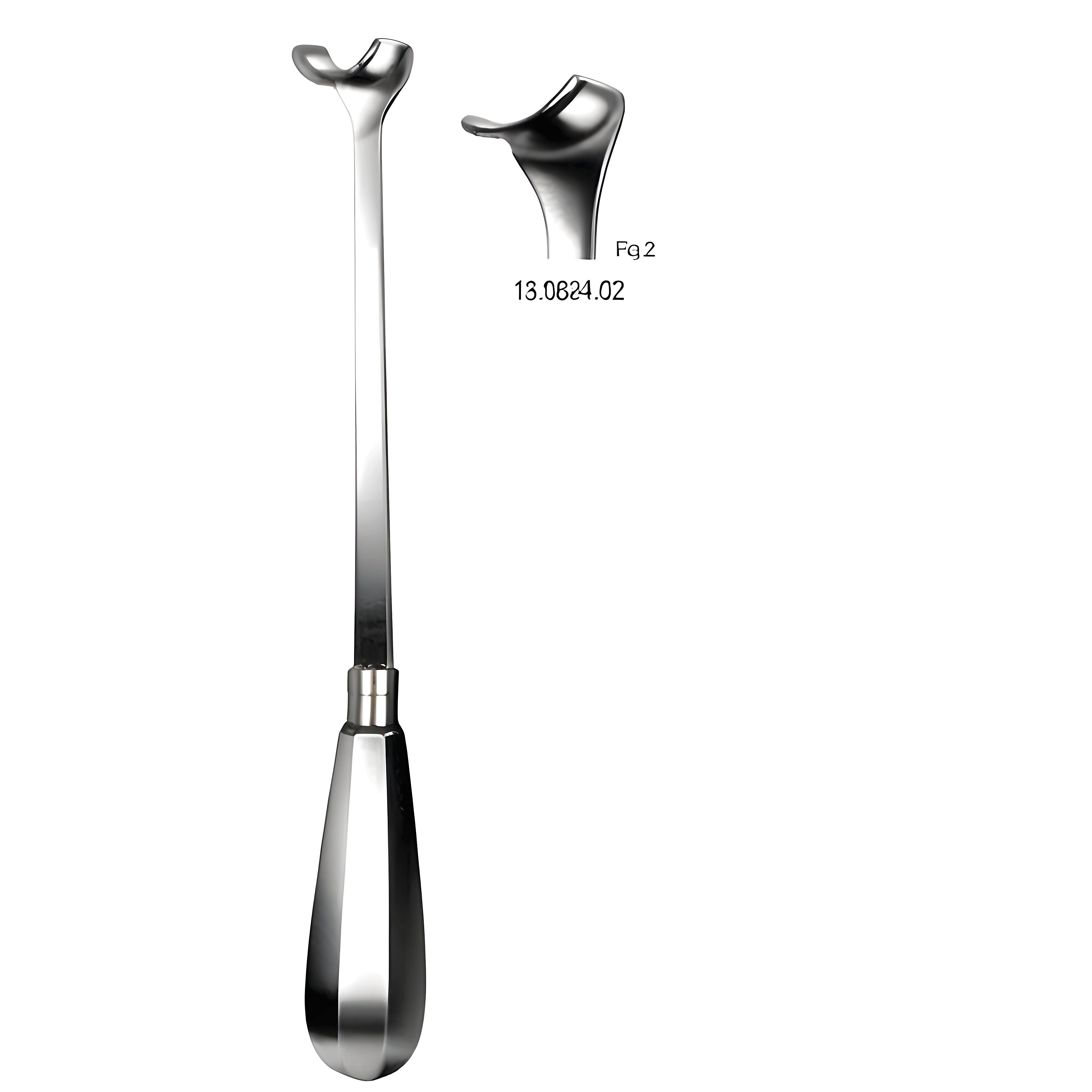 Ross Aortic Wall Retractor 23x13mm, 27cm