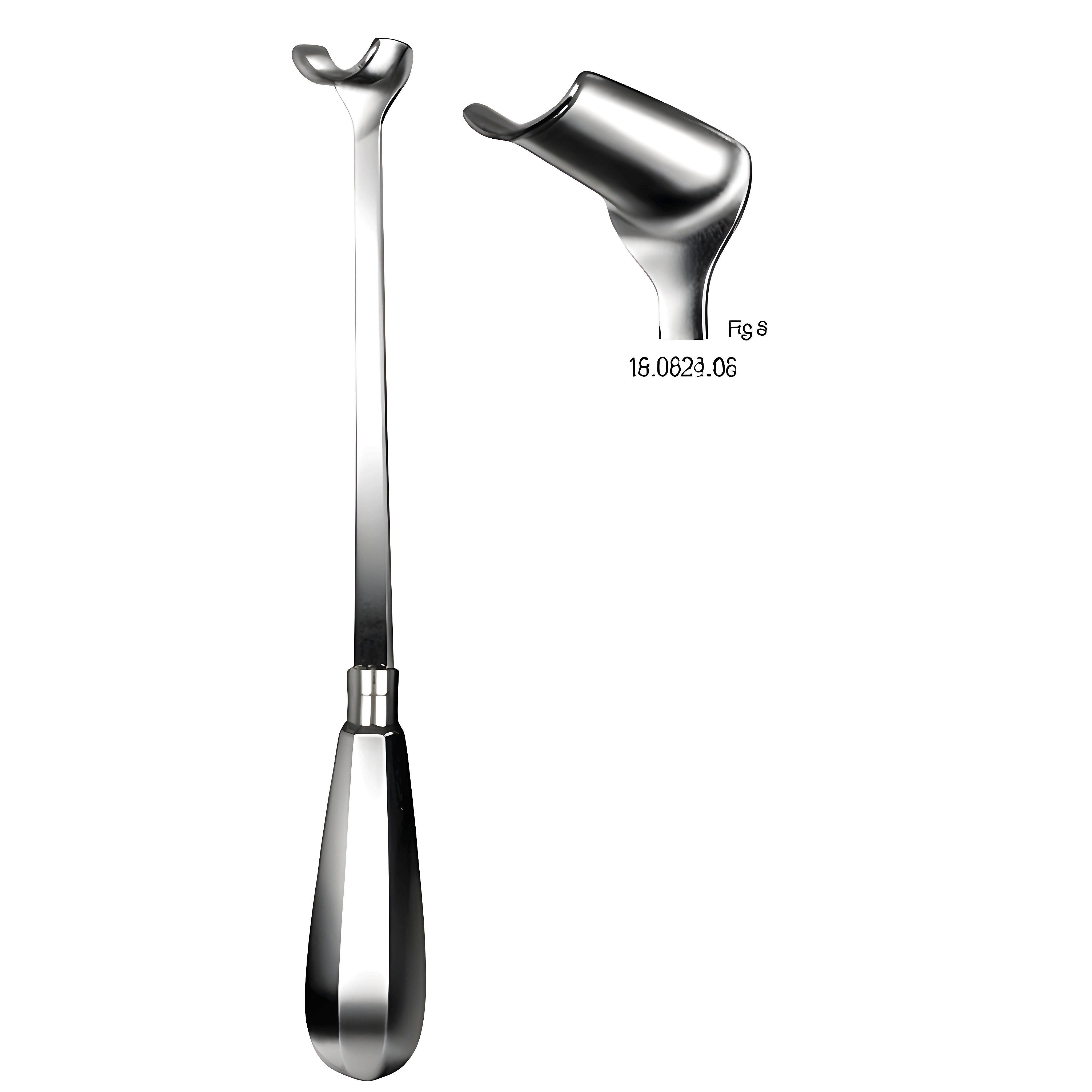 Ross Aortic Wall Retractor 25x39mm, 27cm