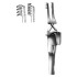 Retractor (Kaupp) self retaining sharp 10.5cm