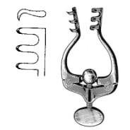 Jansen/Snitman Retractor sharp 3x3pr. 10cm