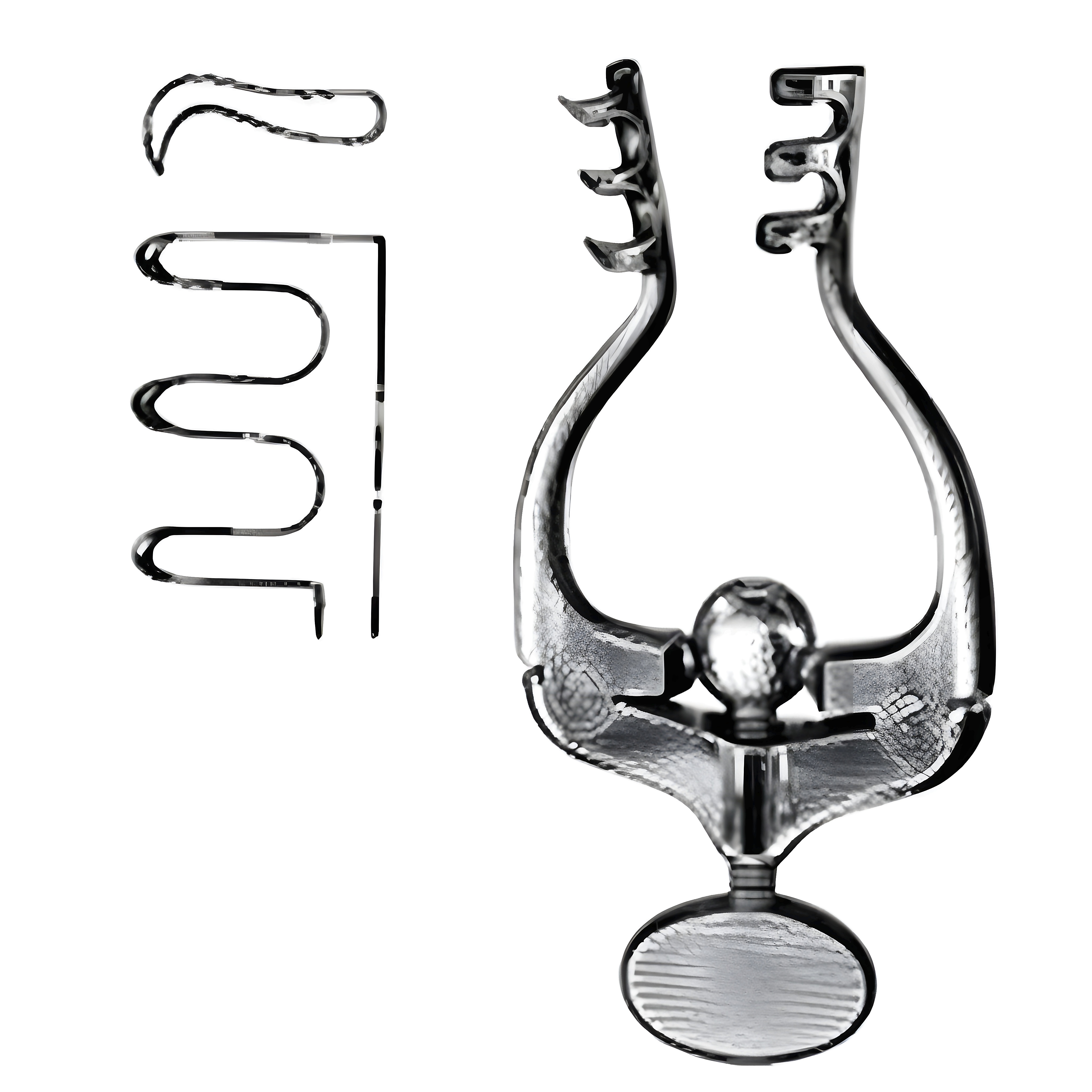 Jansen/Snitman Retractor sharp 3x3pr. 10cm