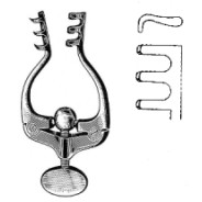 Jansen/Snitman Retractor blunt 3x3pr. 10cm