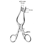 Weitlaner Wullstein Retractor 3x4pr. sh. 13cm