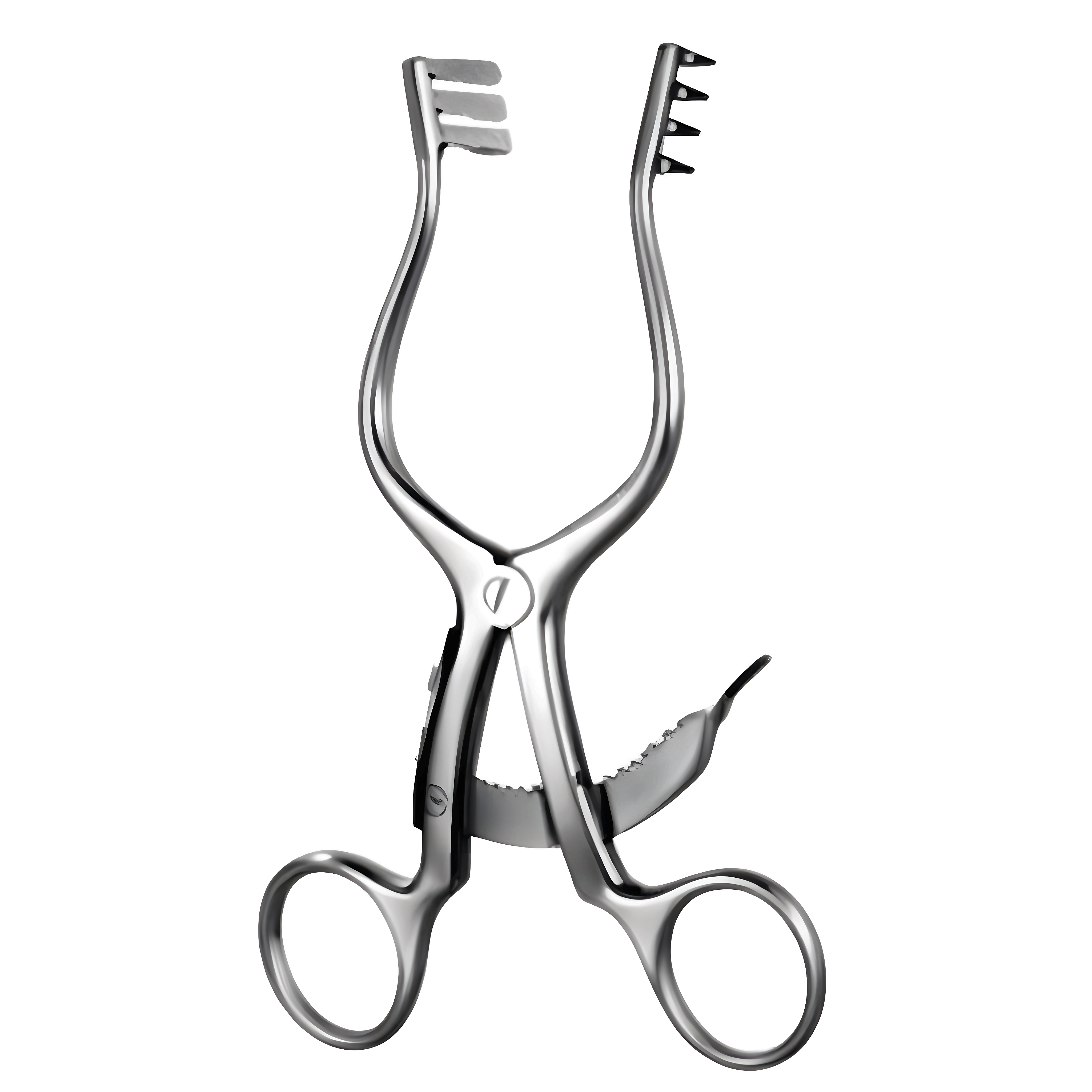 Scalp Contour Retractor 3x4pr. blunt 14cm