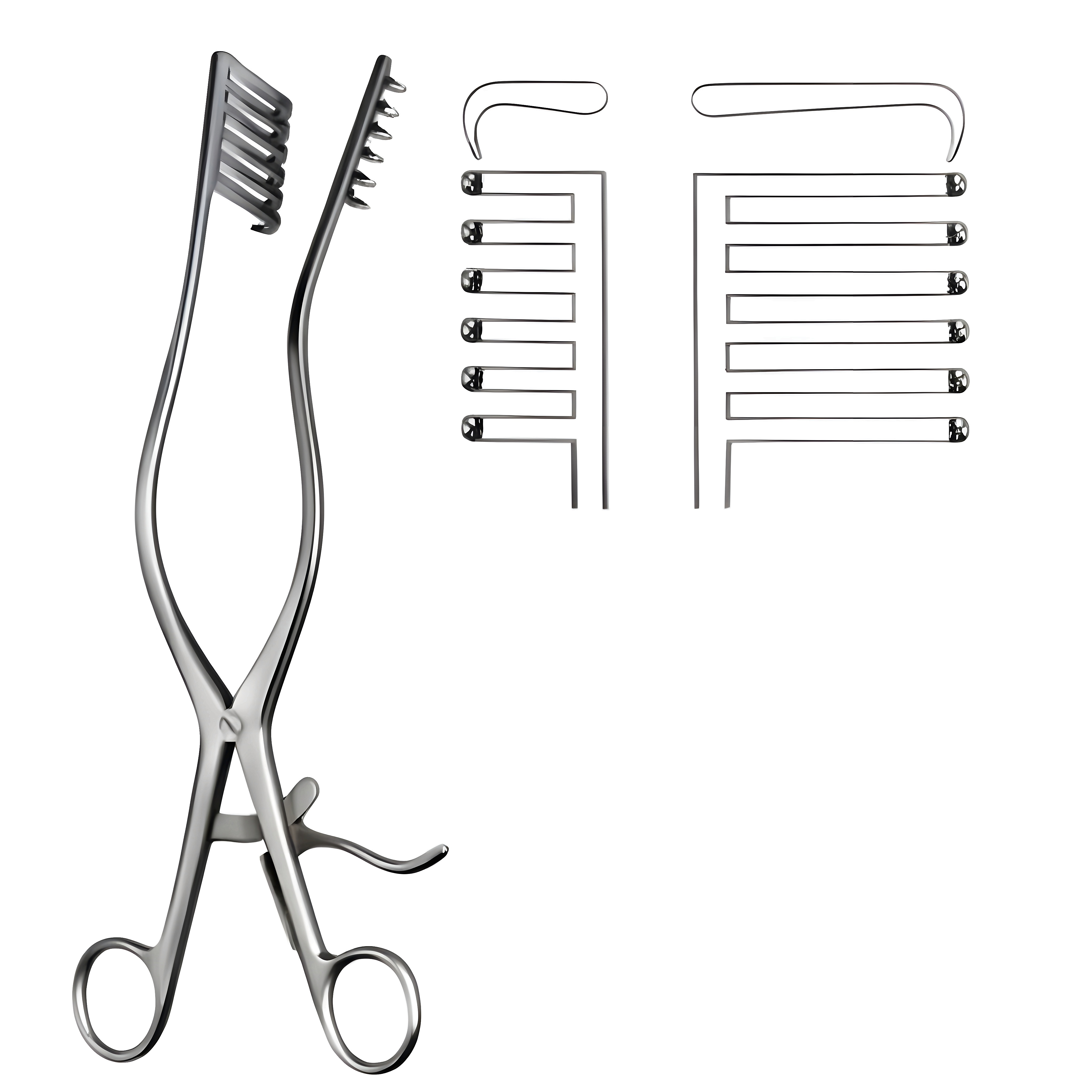 Martin Hemi-Laminectomy Retractor 6x6pr. sh, 27cm