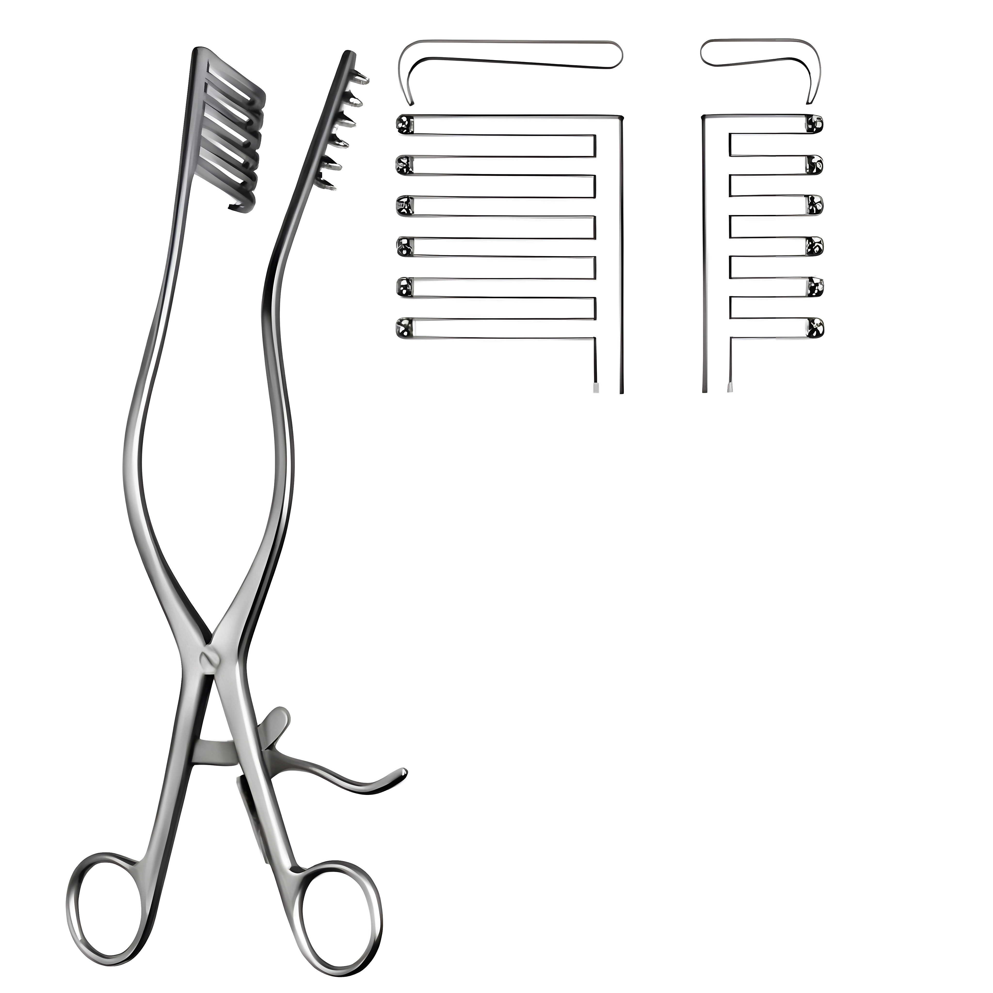 Martin Hemi-Laminectomy Retractor 6x6pr. sh, 27cm