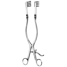 Beckmann Adson Retractor 4x4pr. 25x25mm bl, 31cm