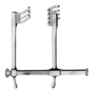 Temple-Fay Laminectomy Retractor 48x40mm 11cm