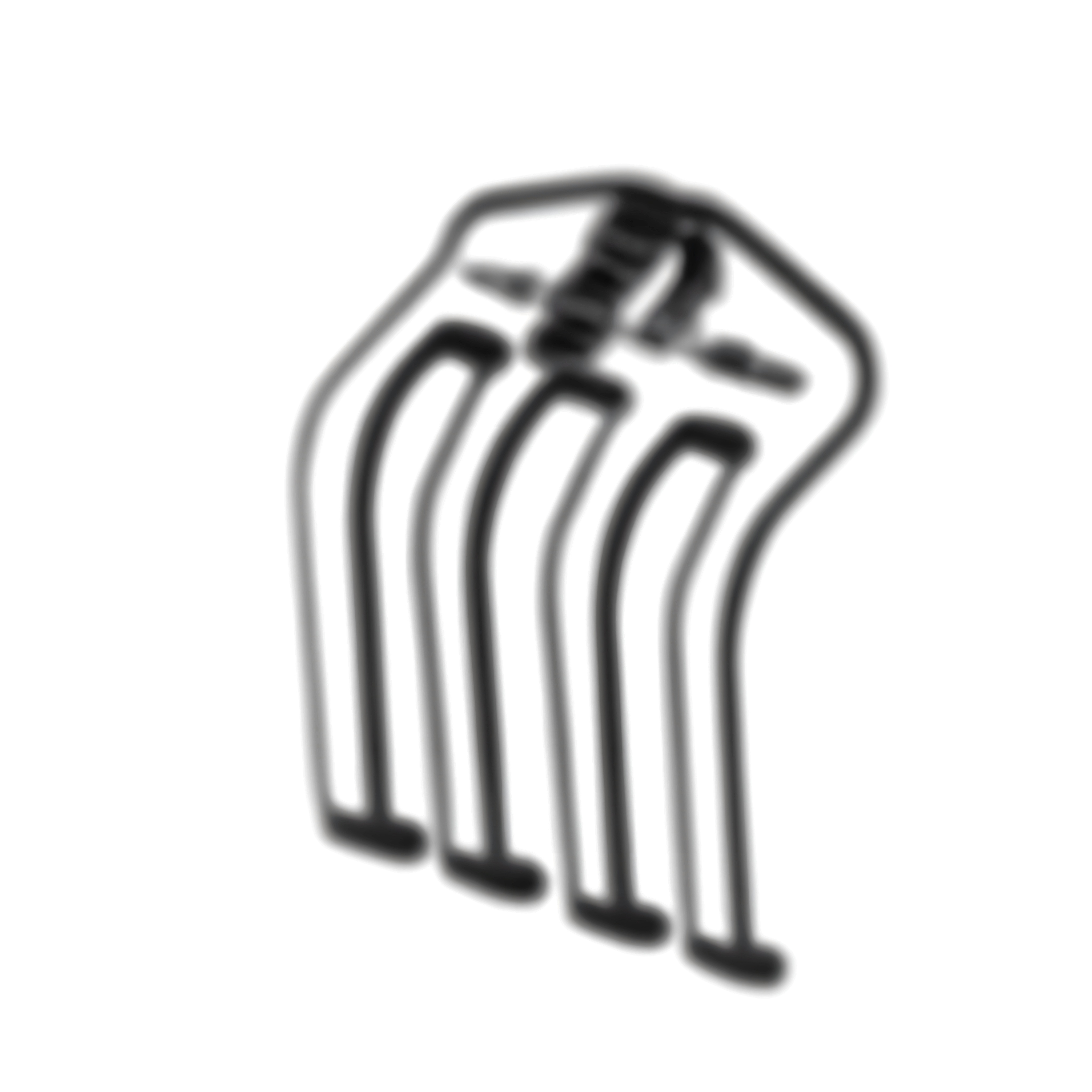 Blade for Temple-Fay-Ulrich Retractor 4pr. 45mm
