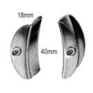 Blade for Baby Collin Abdominal Retractor 18x40mm