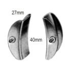 Blade for Baby Collin Abdominal Retractor 27x40mm