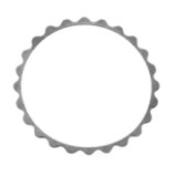 Frame for Turner Warwick Retr. round 18cm