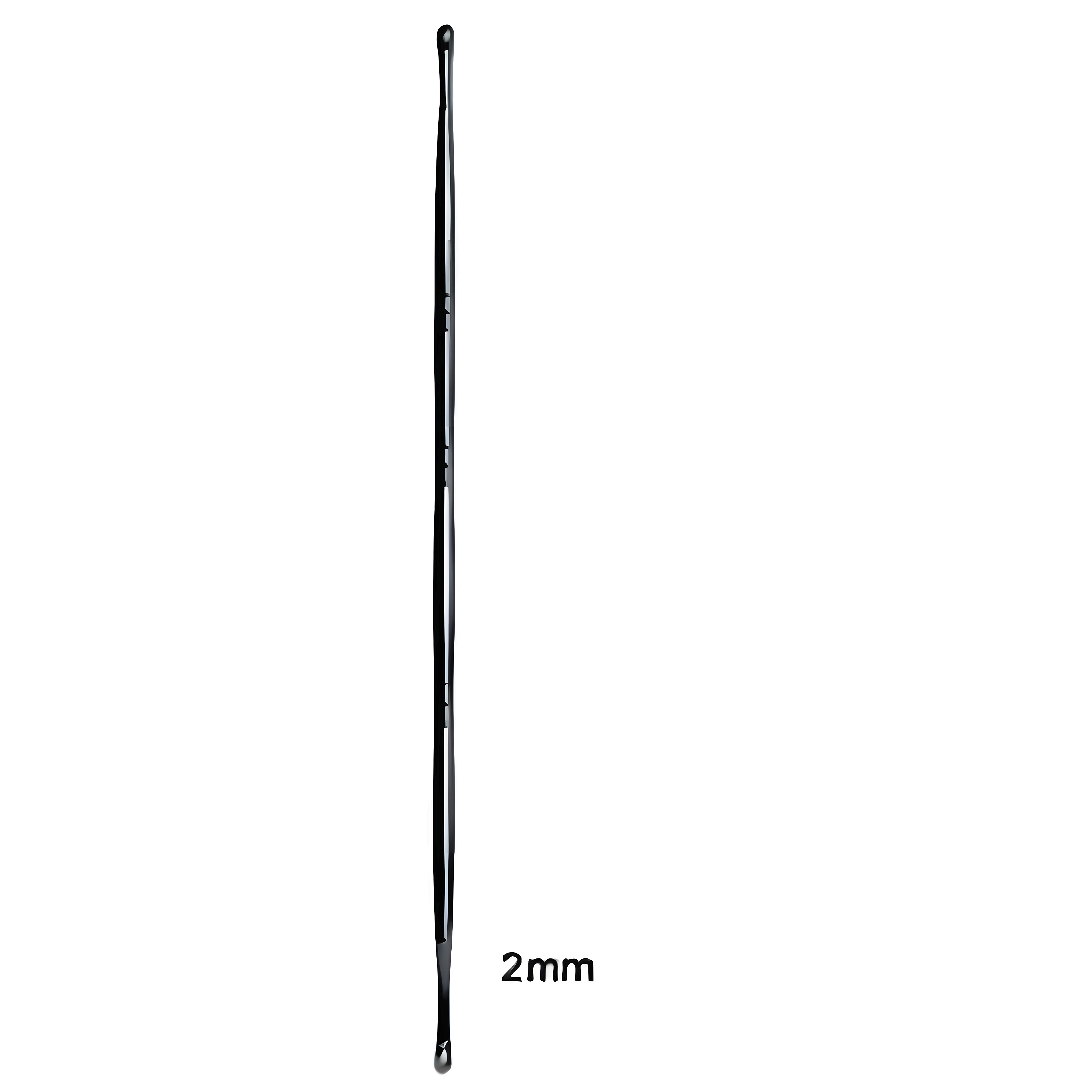 Probe Buttoned D/E 2mm, 11.5cm