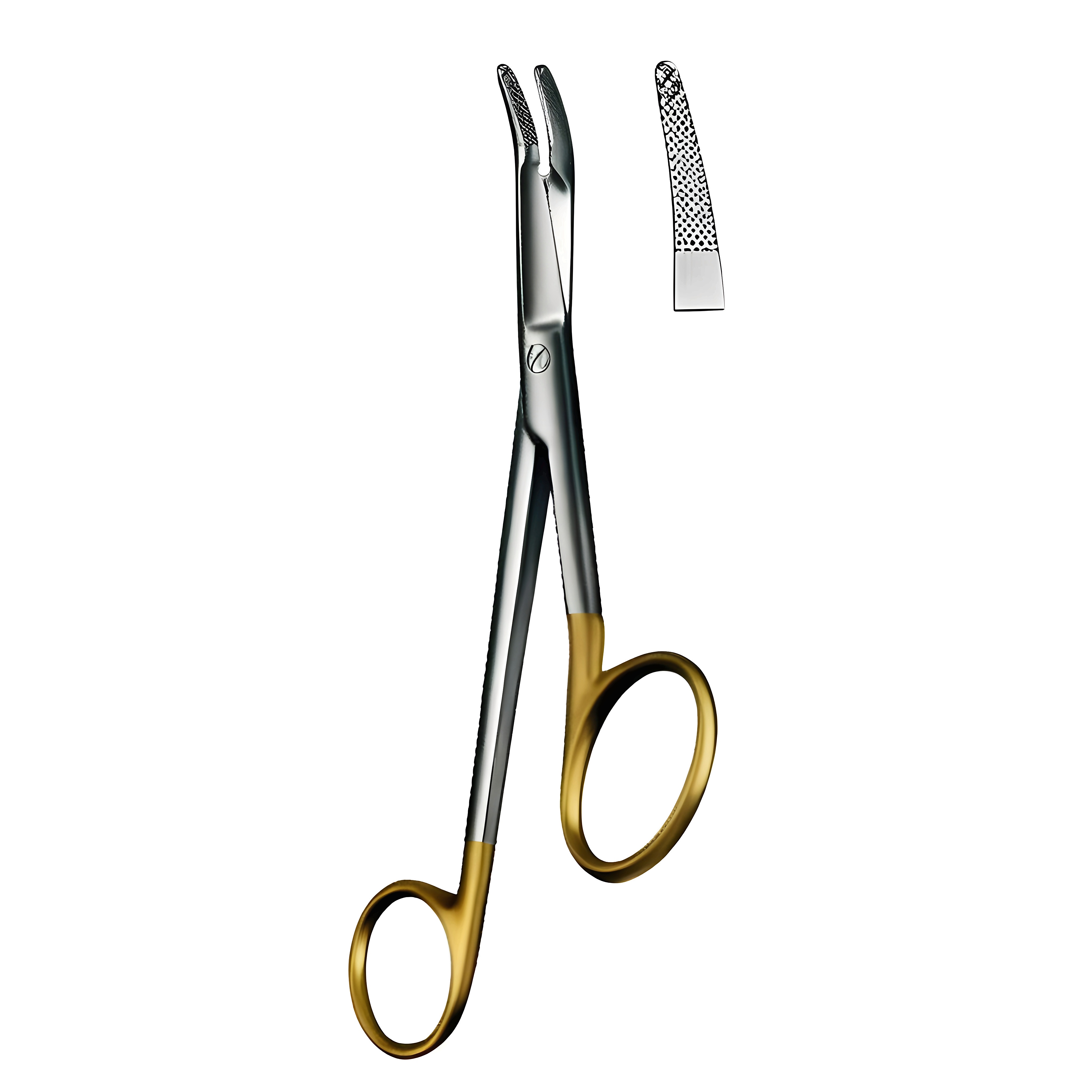 Gillies Ndle Holder w/Scissors R-Hand 16cm TC
