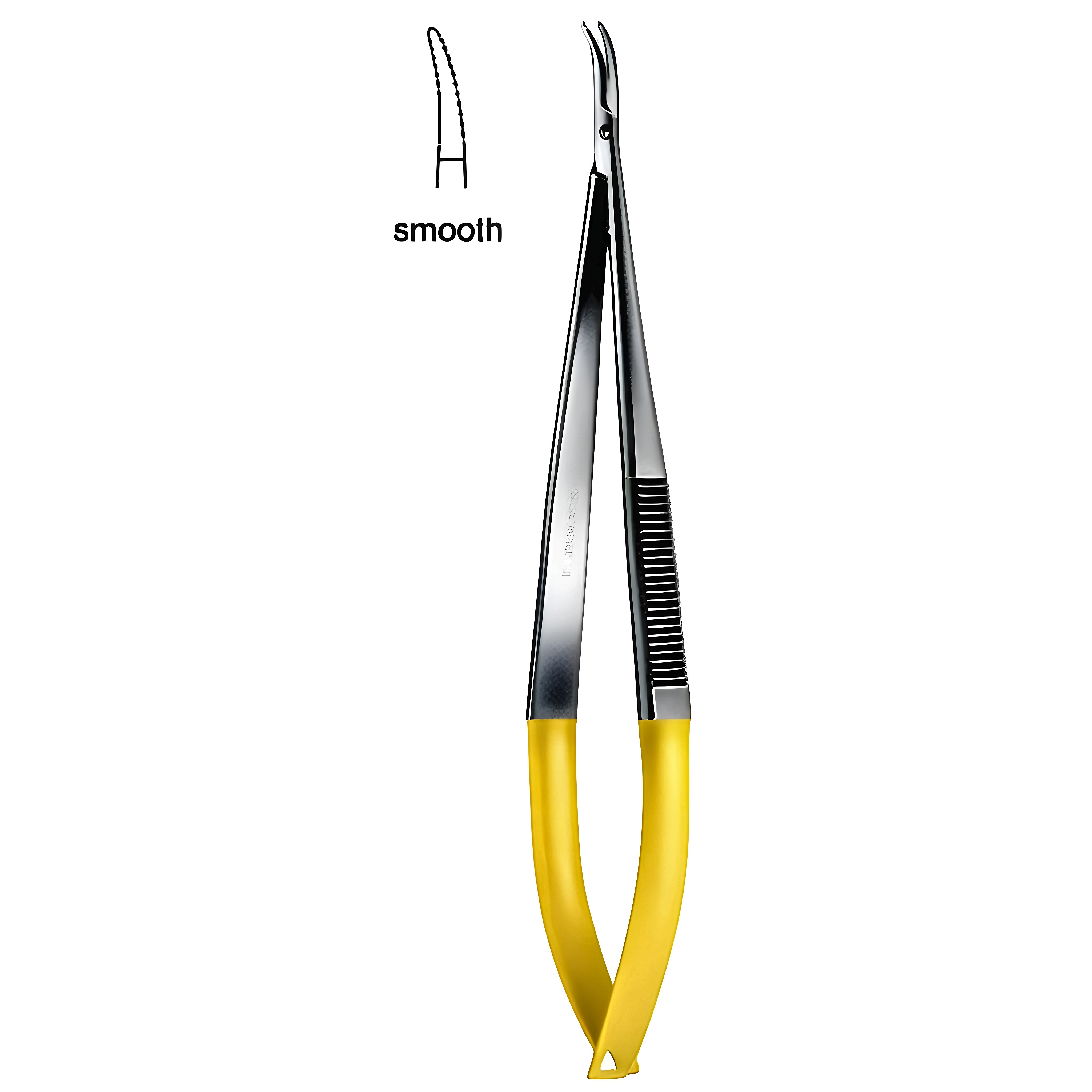 Castroviejo Ndle Holder cvd smooth 17cm TC