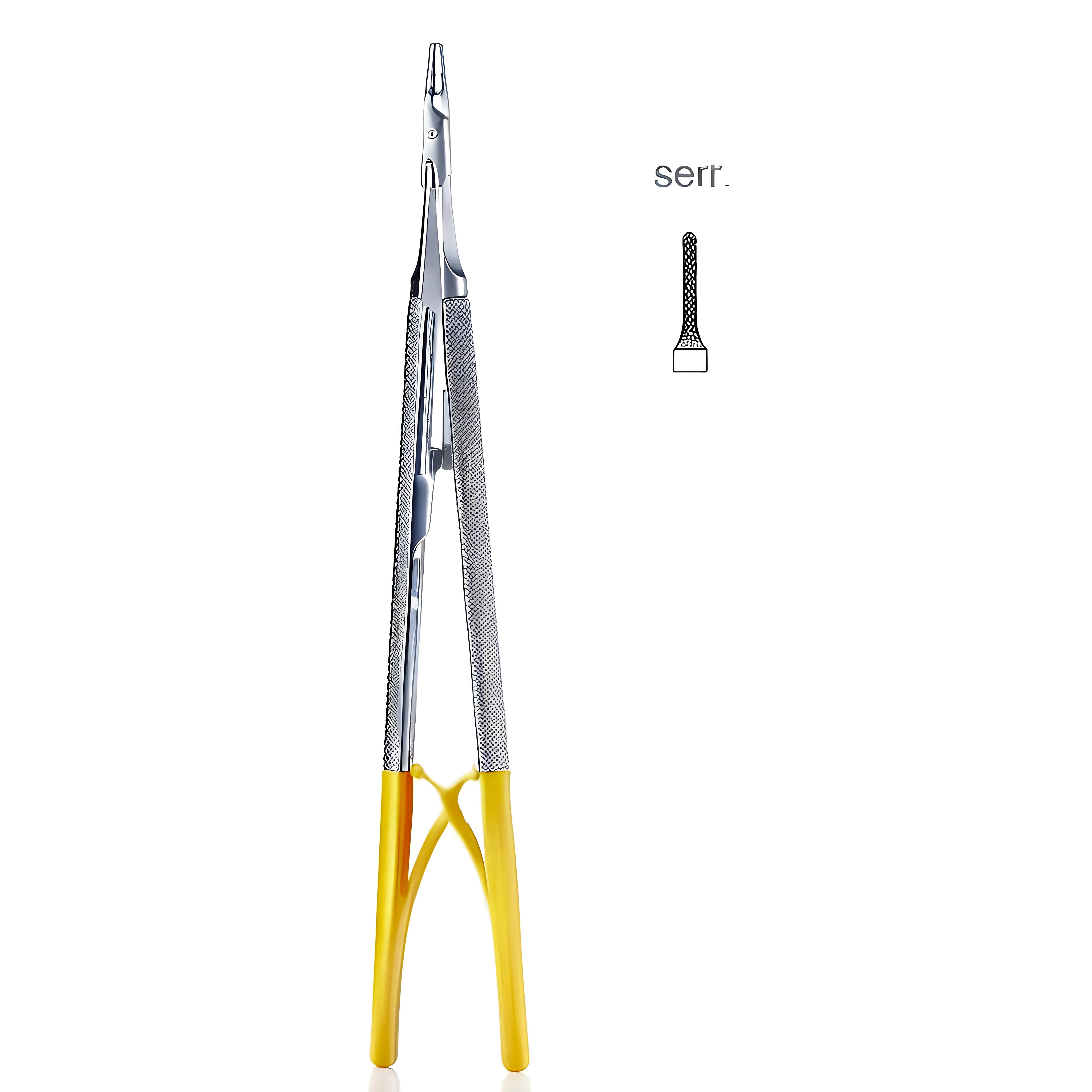 Hepp-Scheidel Ndle Holder w/lock serr 18cm TC