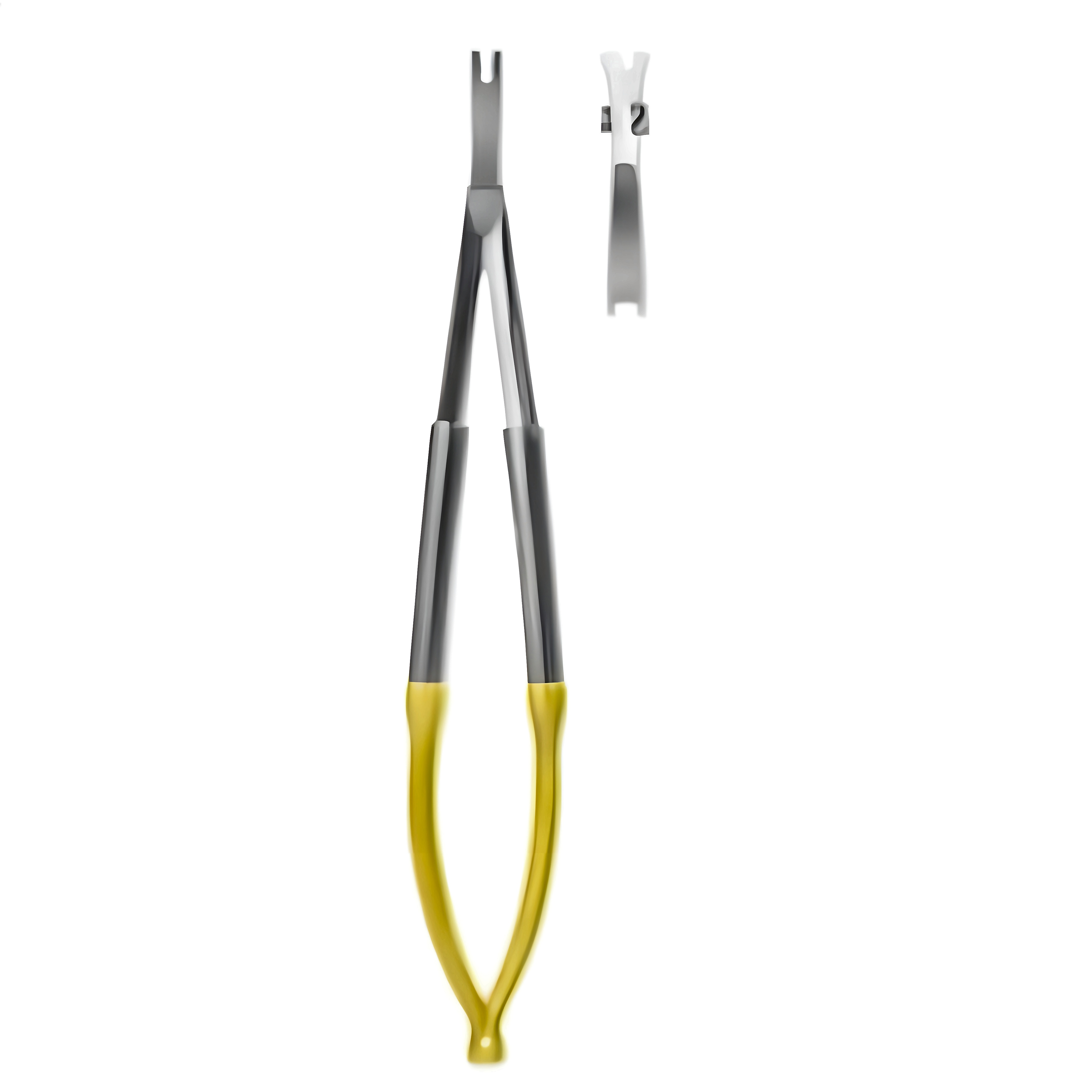 Castroviejo Ndle Holder str 1.5mm 15cm TC R/H