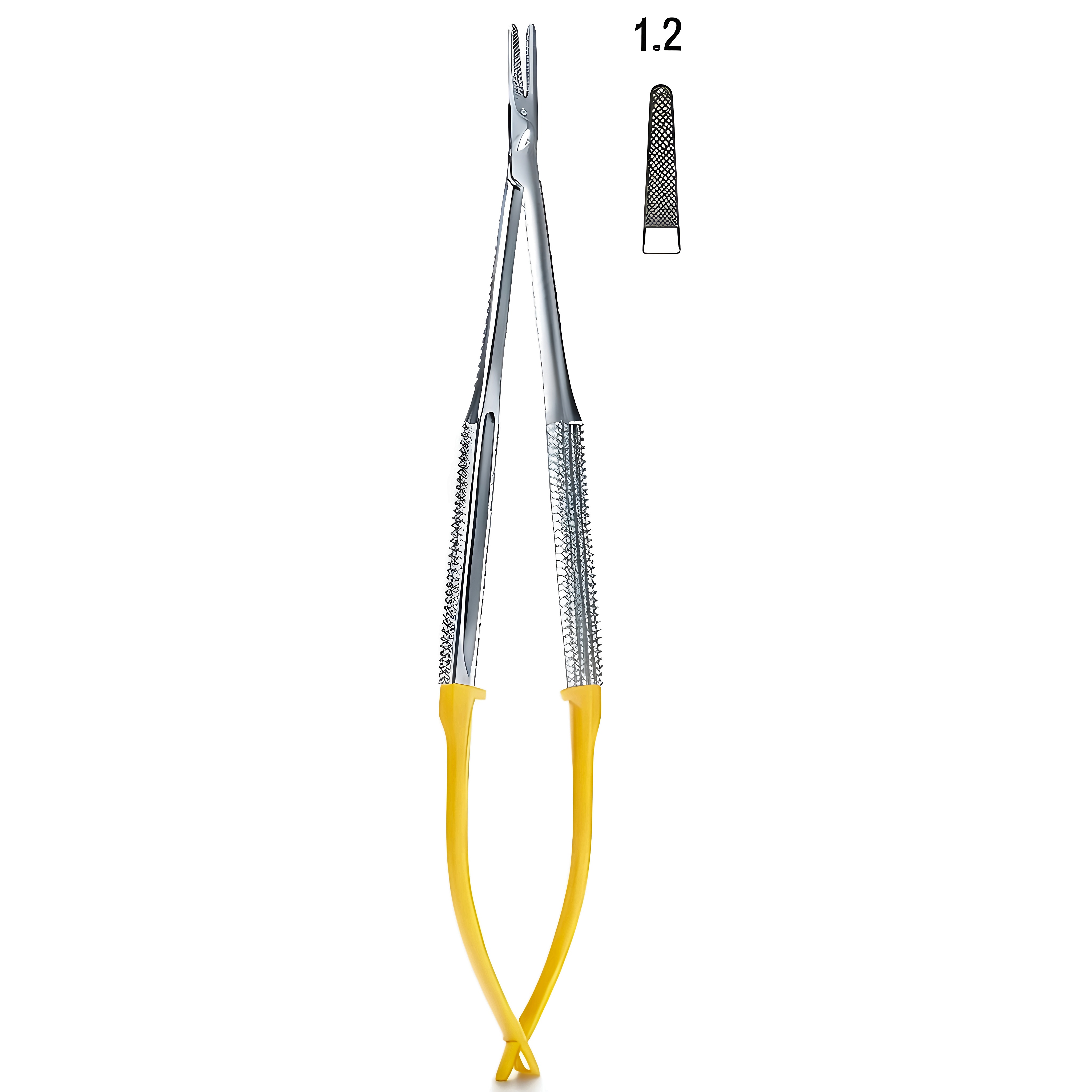 Castroviejo Ndle Holder str 1.5mm 15cm TC R/H