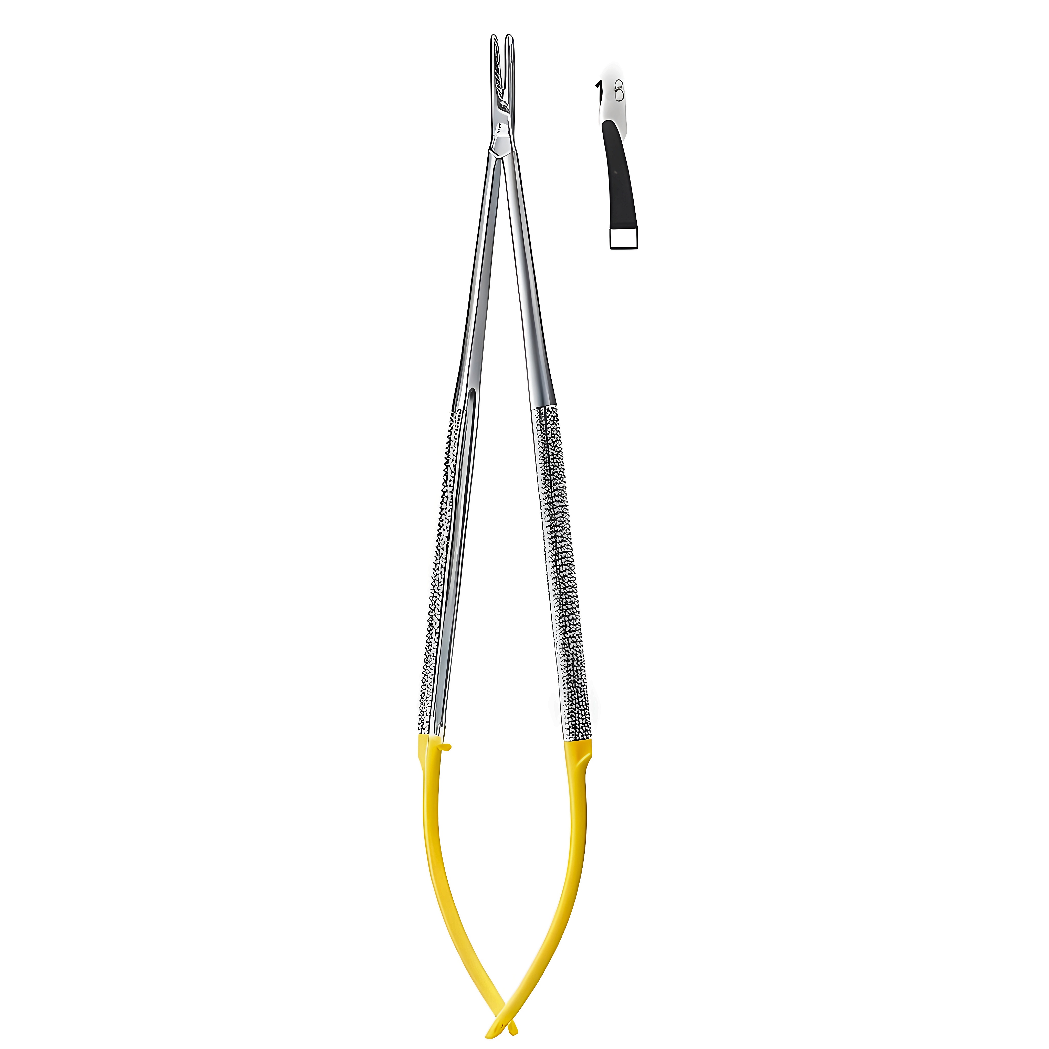 Castroviejo Micro Ndle Holder cvd 18cm TC R/H