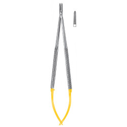 Castroviejo Micro Ndle Holder str 18cm TC R/H