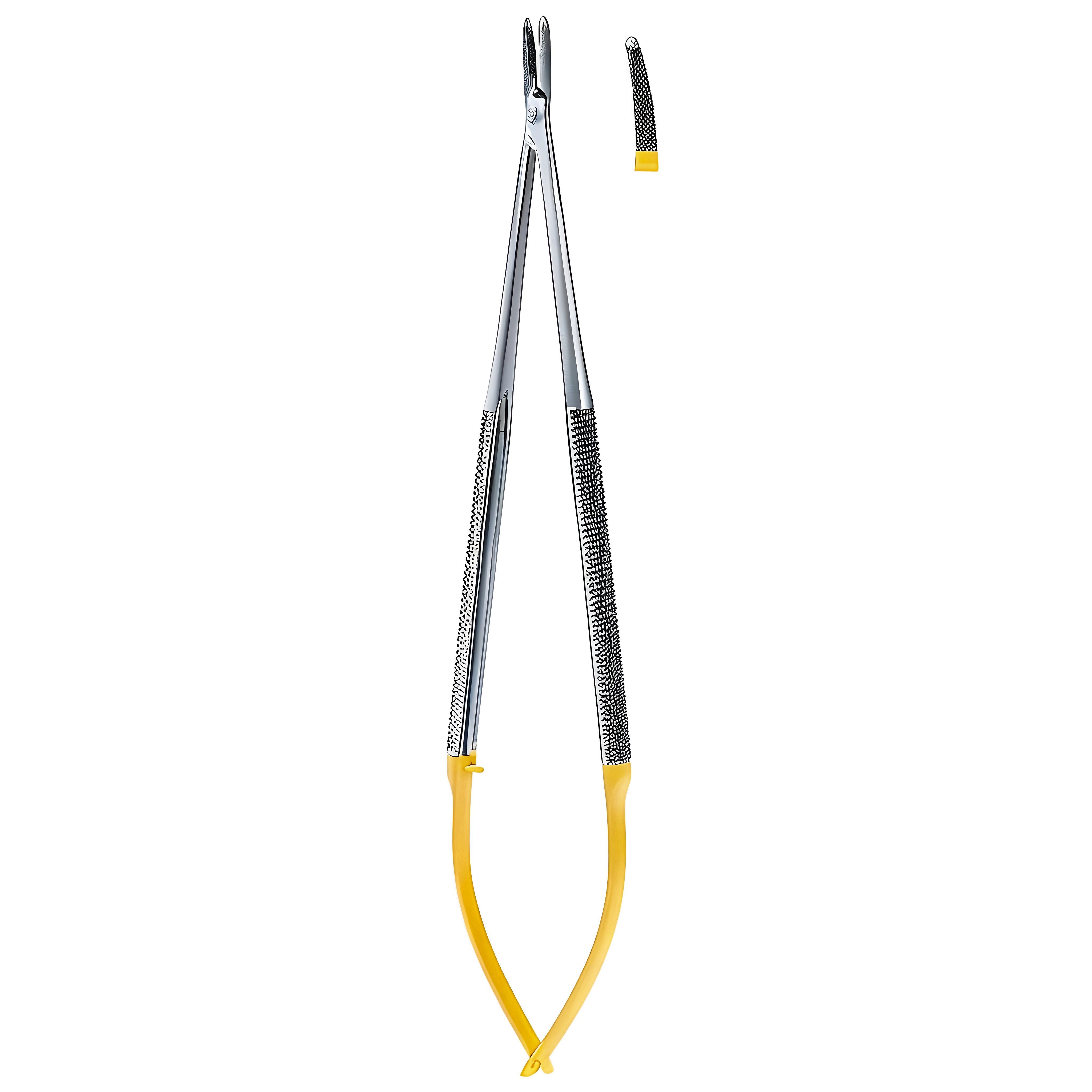 Castroviejo Micro Ndle Holder cvd 18cm TC R/H
