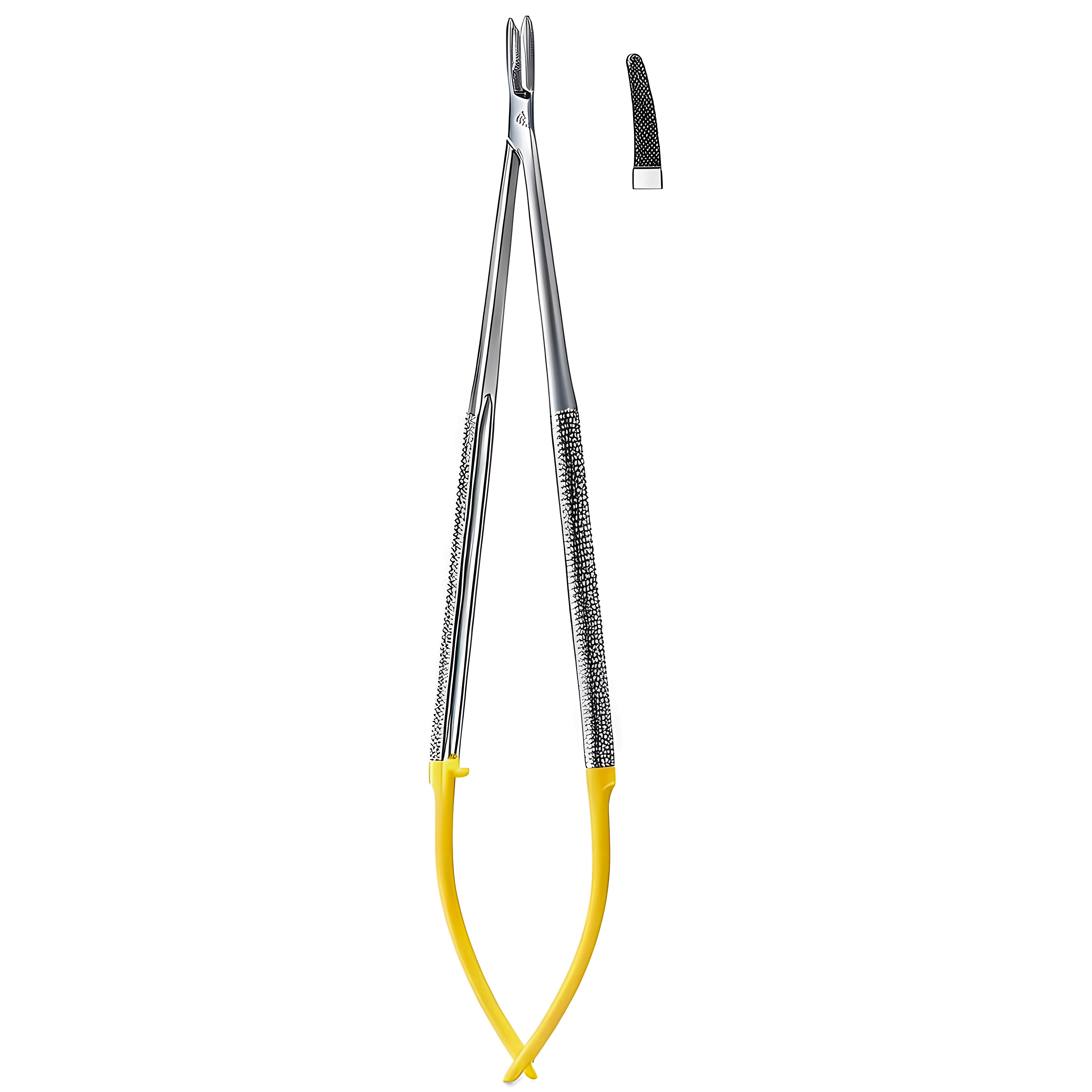 Castroviejo Micro Ndle Holder cvd 18cm TC R/H