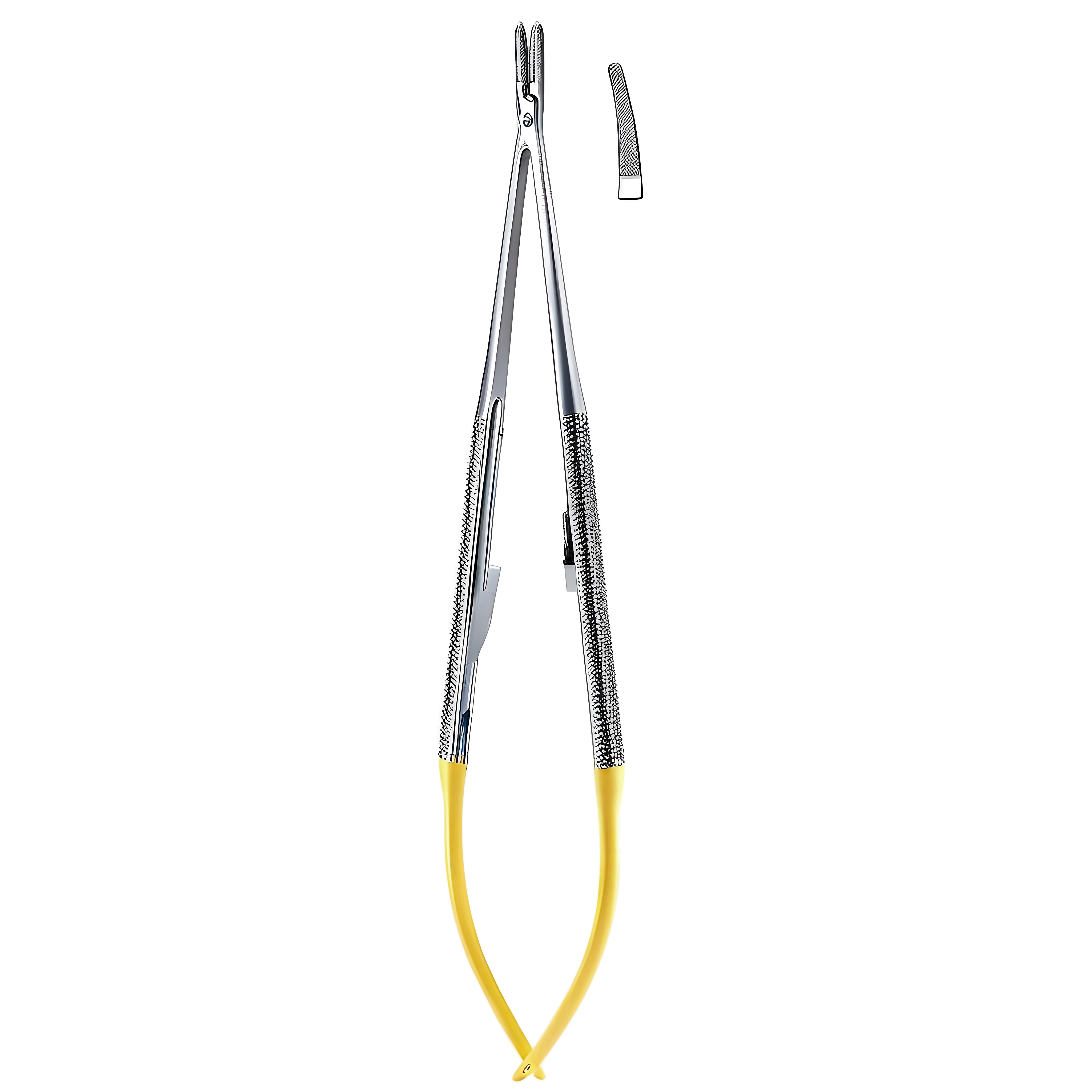 Castroviejo Micro Ndle Holder cvd 18cm TC R/H