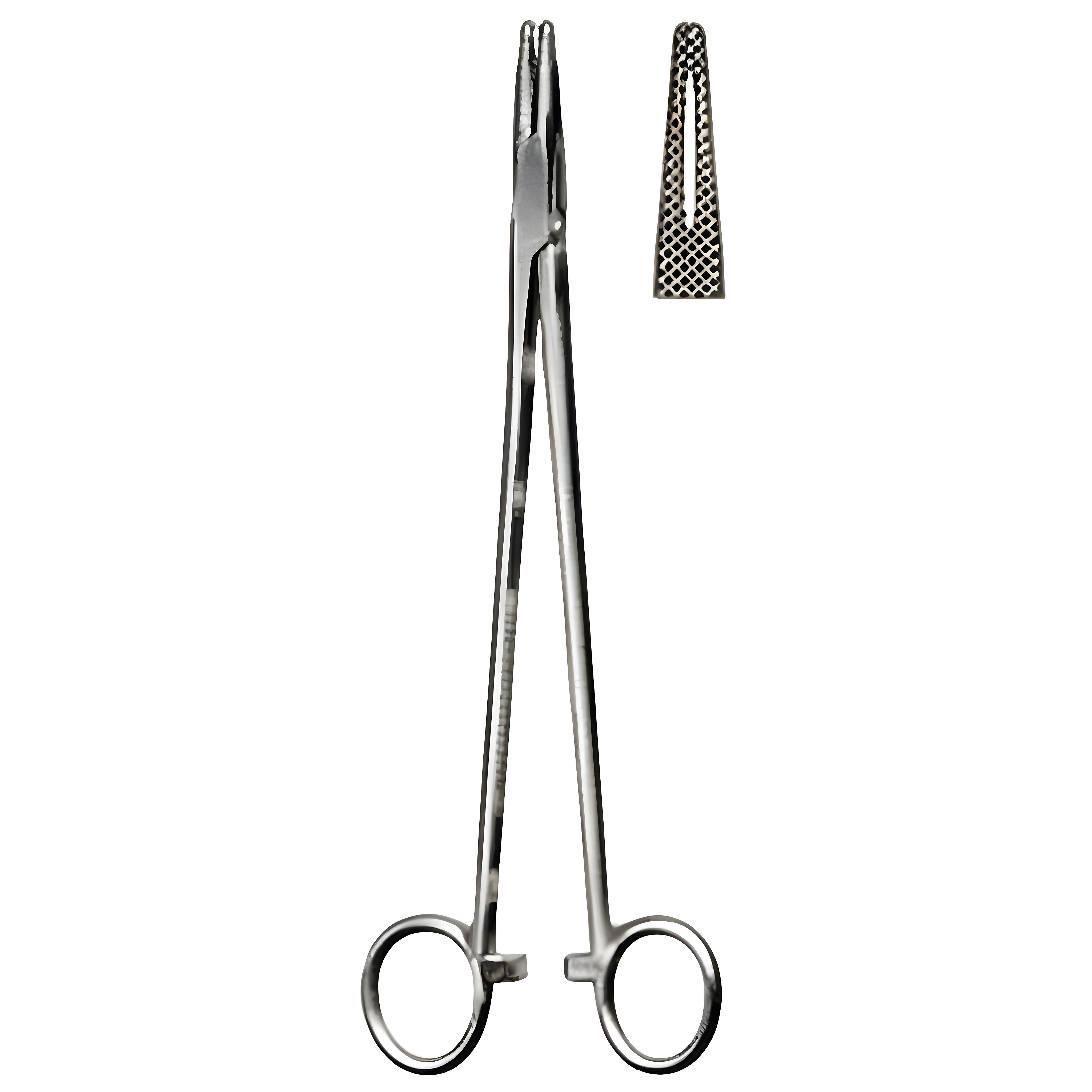 Hegar Needle Holder grooved 20cm