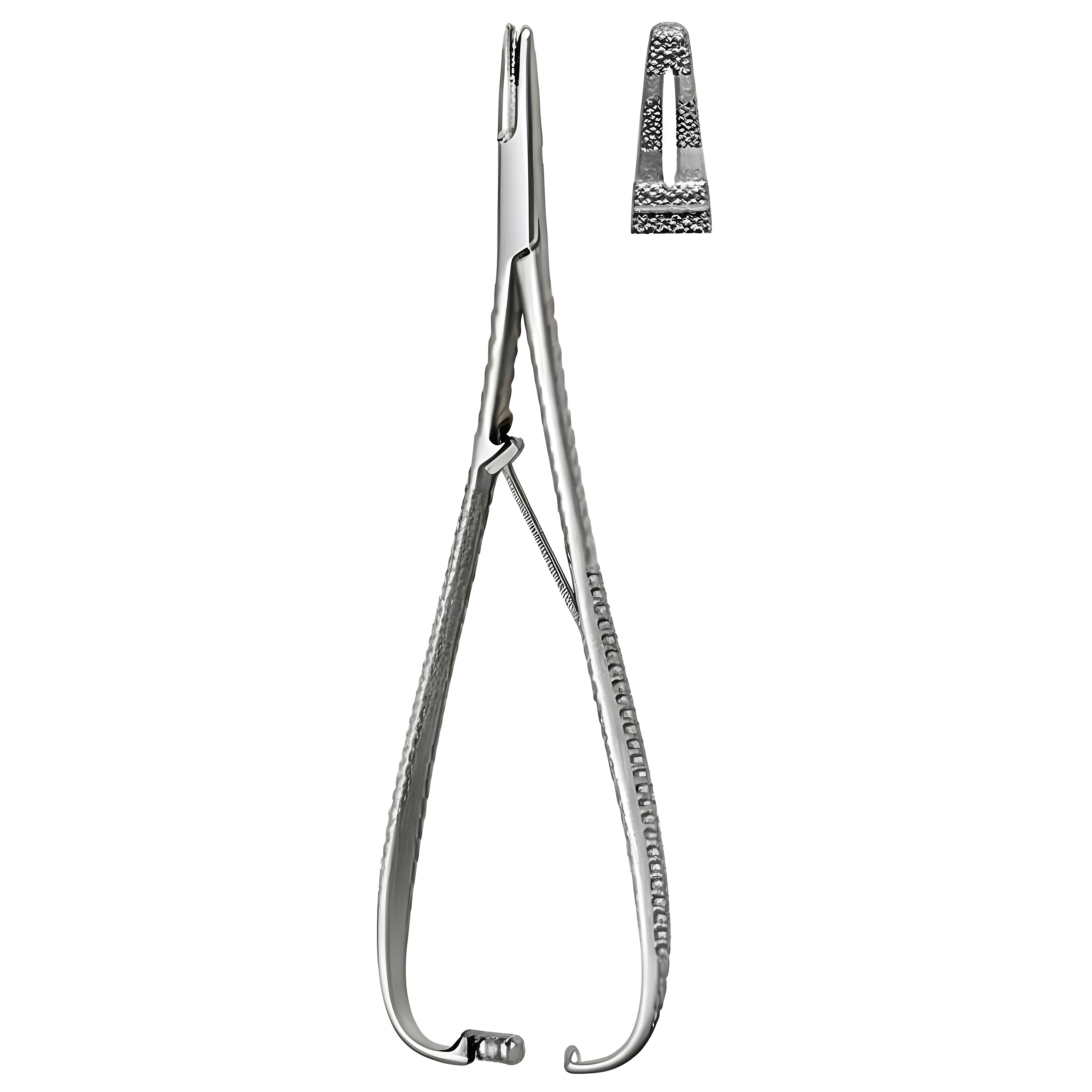 Mathieu Needle Holder grooved jaw 14cm