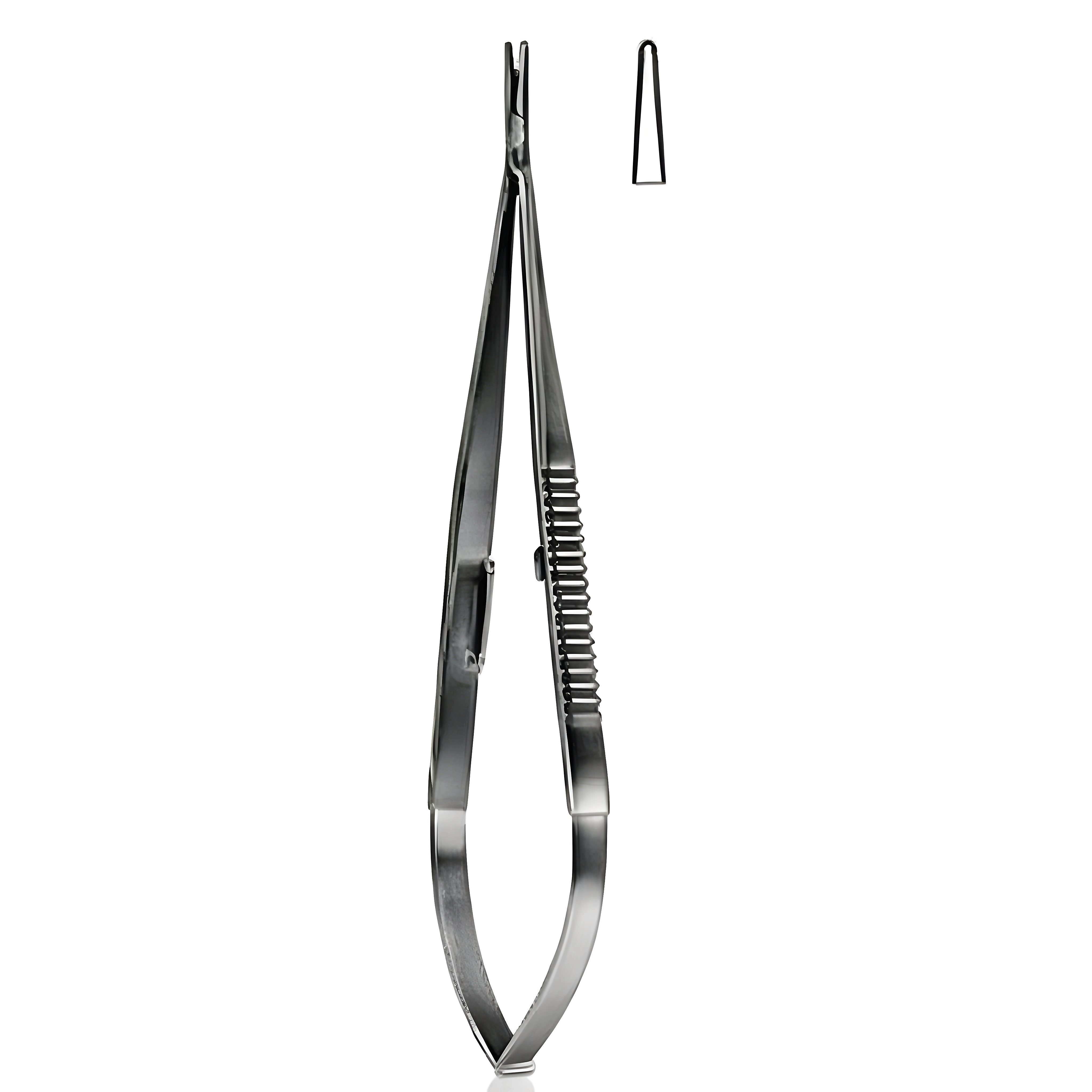 Jacobson Needle Holder str w/catch 18.5cm