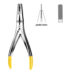 Wire Twisting Plier dbl.action medium 18cm TC