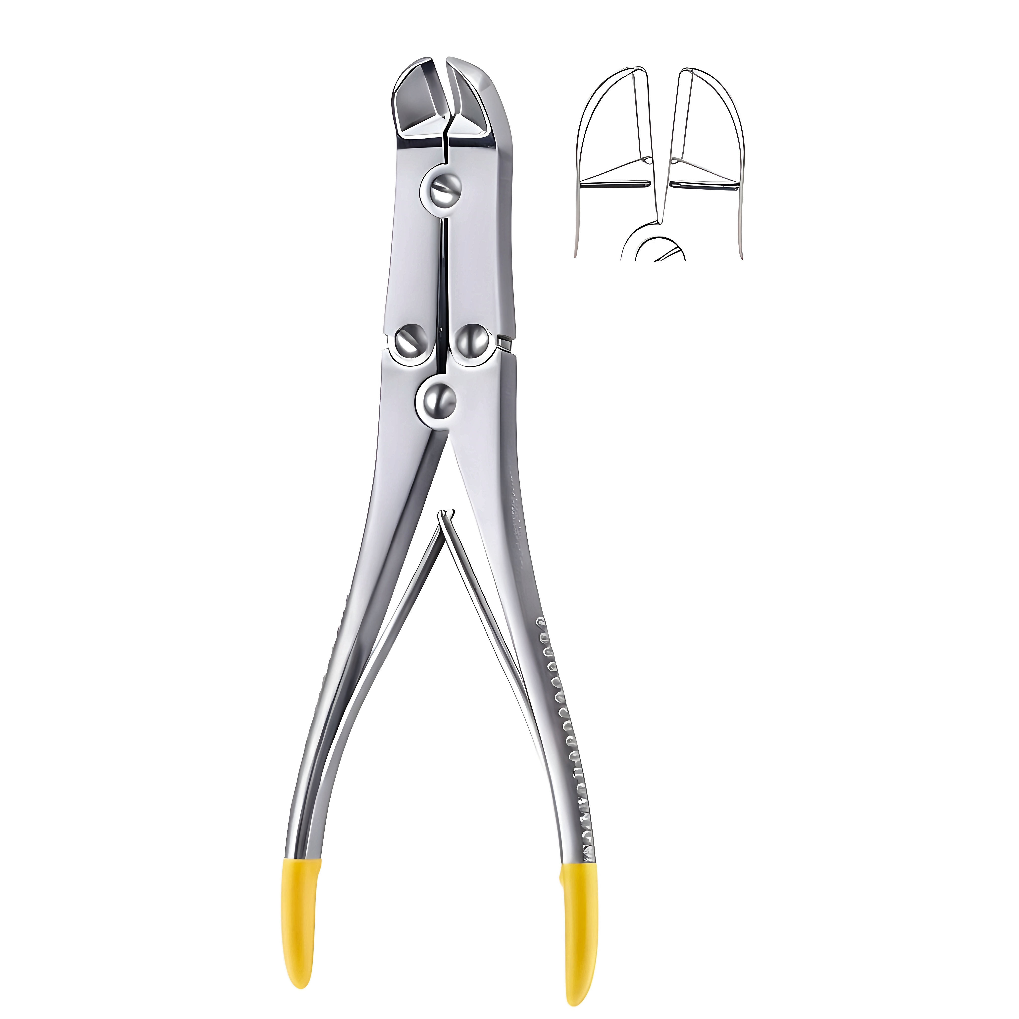 Wire Cutter dbl.action 22cm TC, Can cut up to
