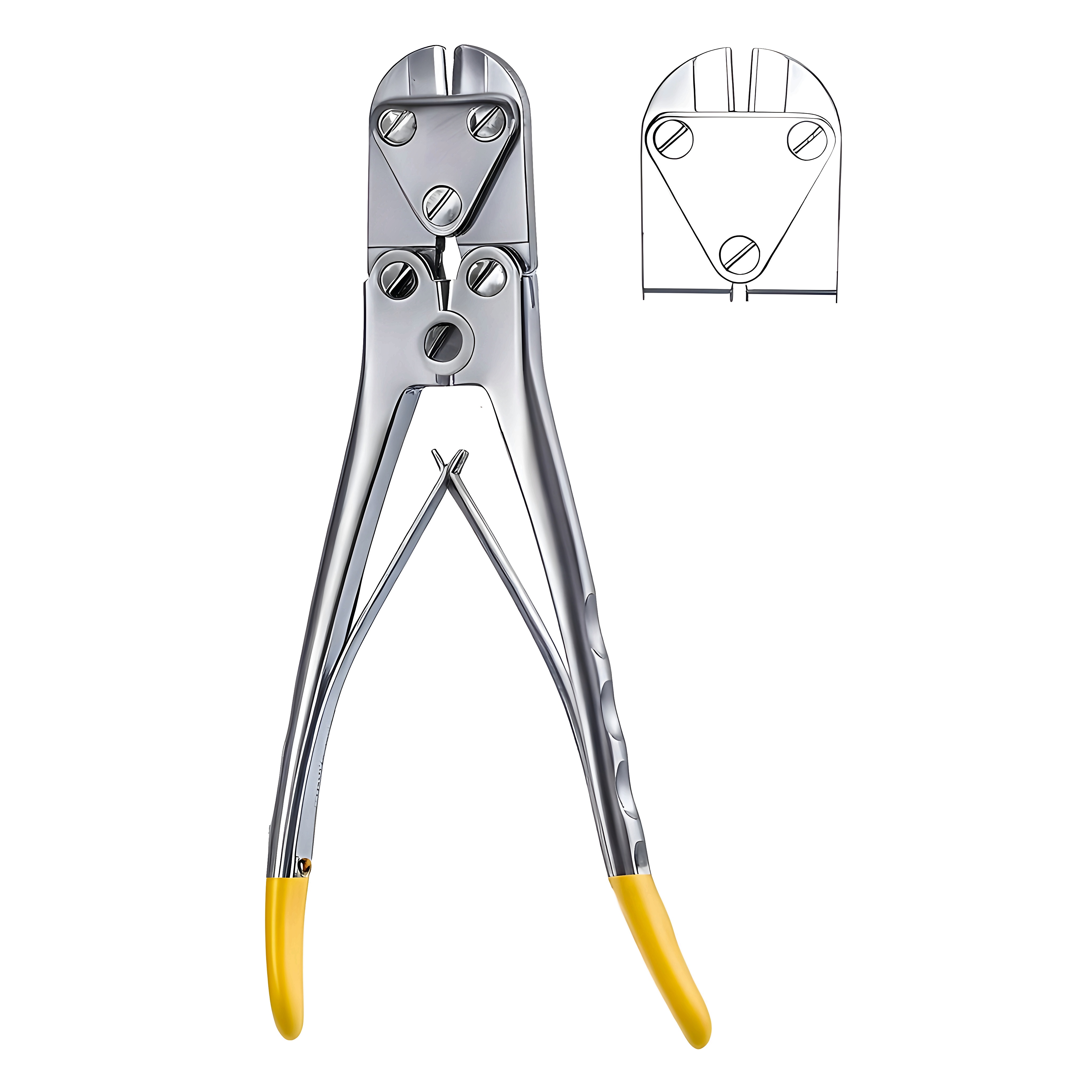 Power Wire Cutter dbl.action max (3.5mm) 24cm