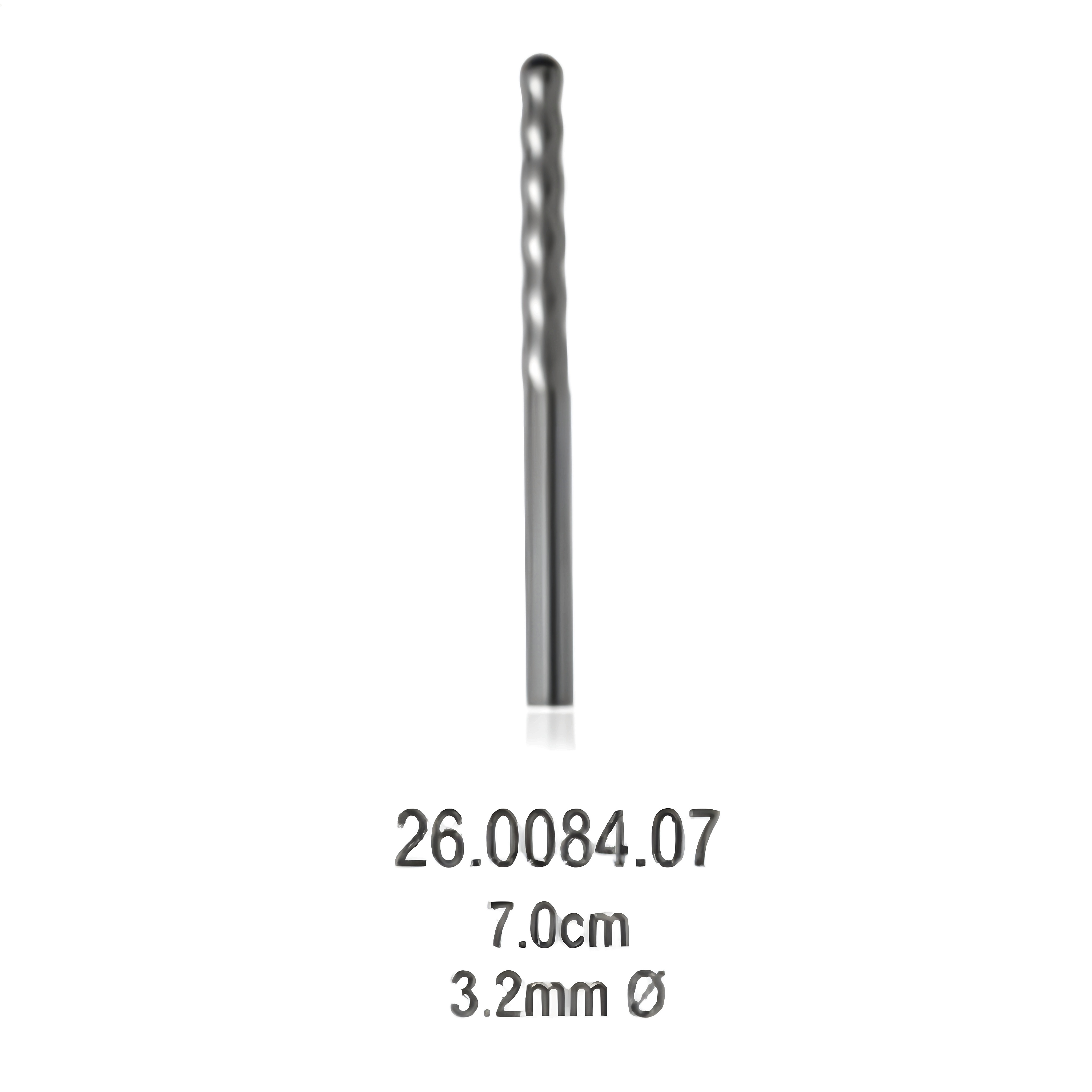 Twist Drill 3.2mm, 7cm