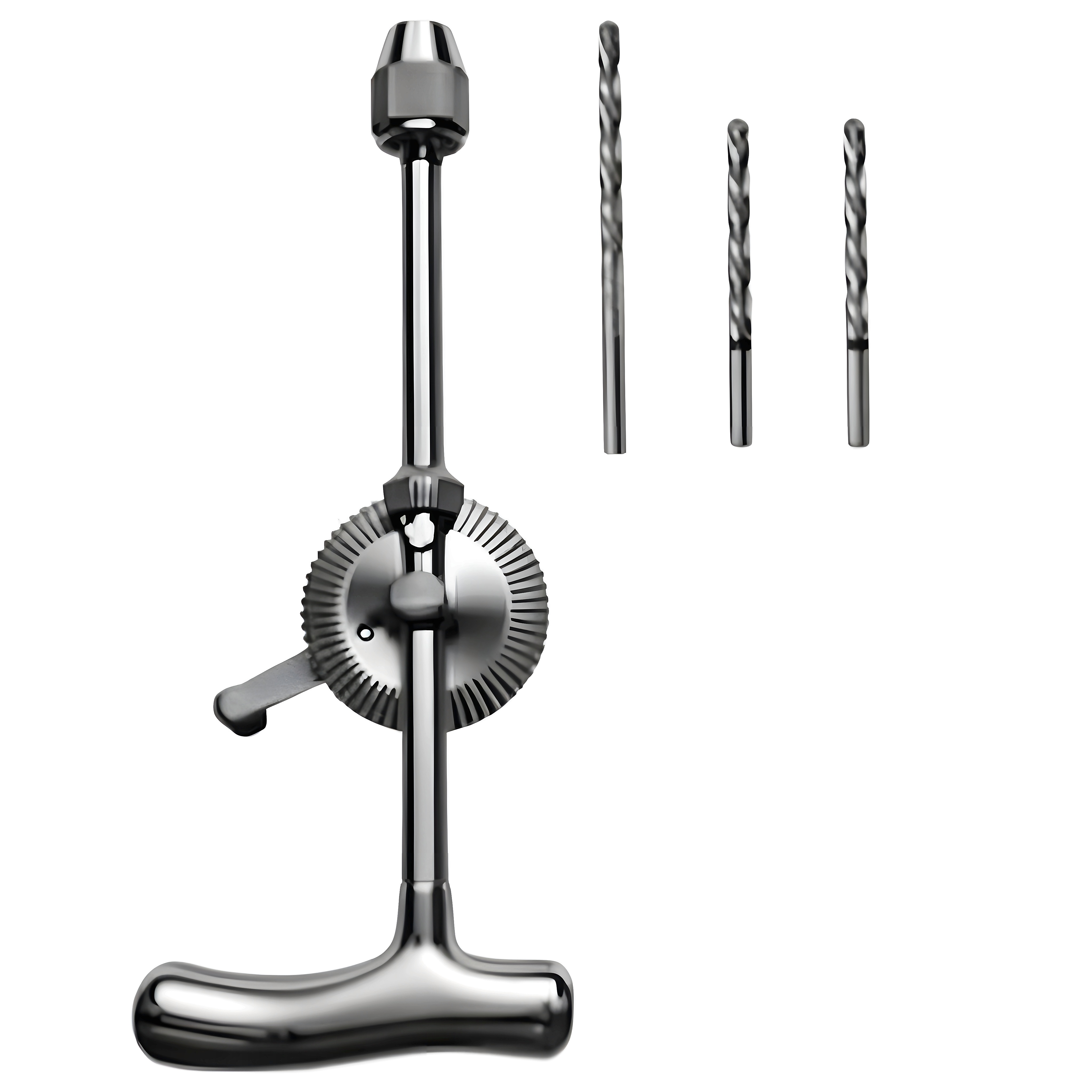 Moore Hand Drill with s.s Jacob chuck complete