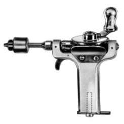 Bunnell Hand Drill with S.S Chuck 16cm