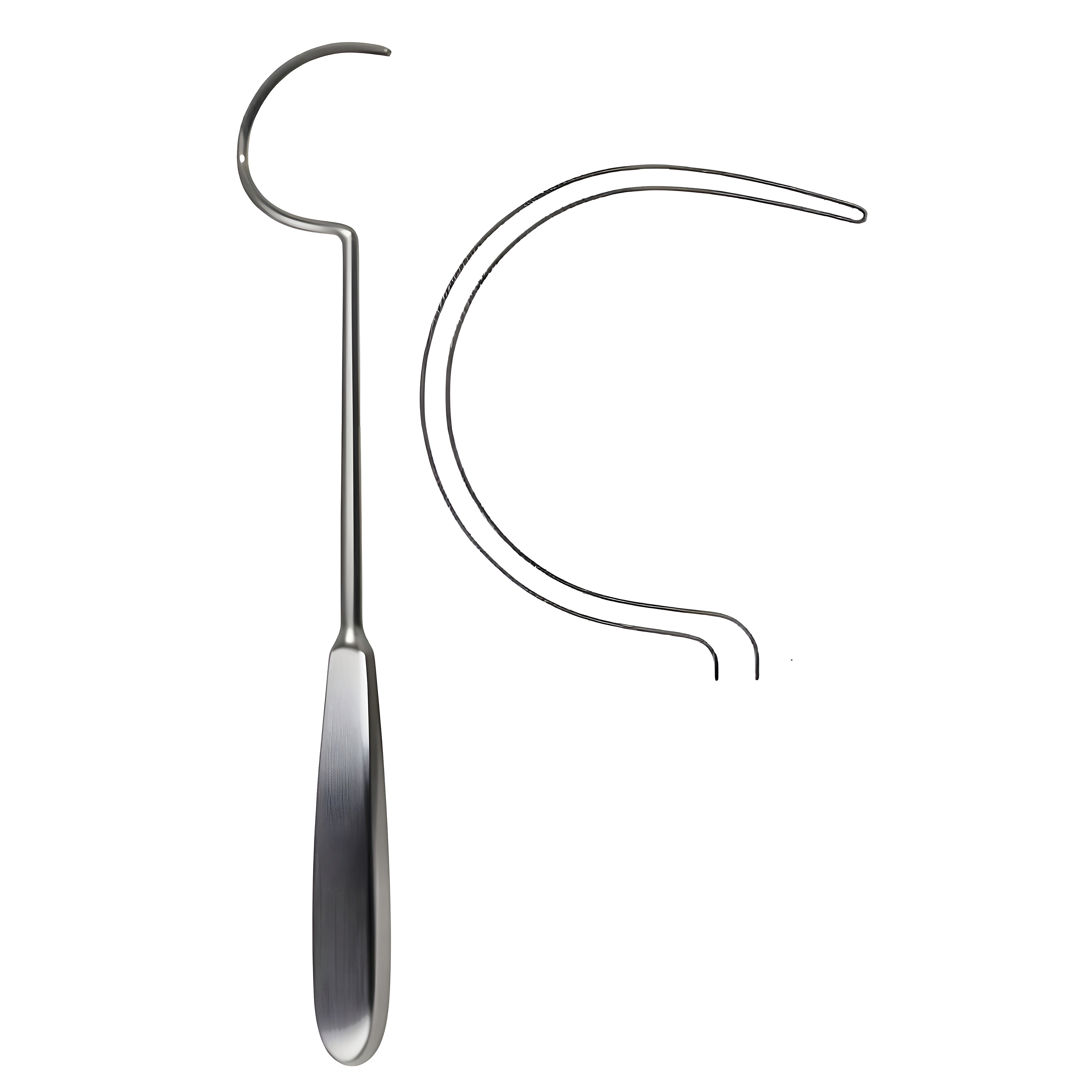 Demel Bone Wire Guide 27.5cm