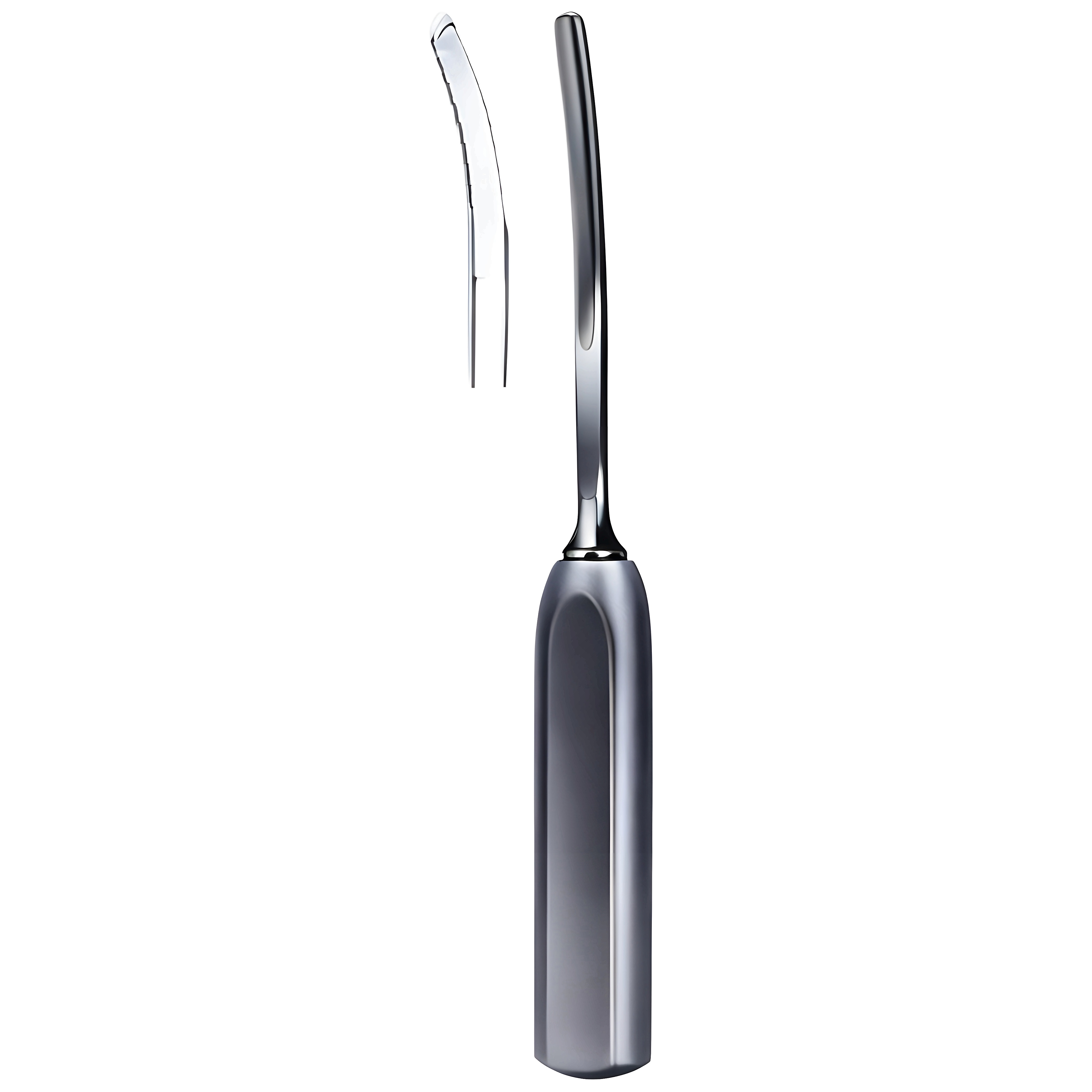 Lexer Bone Gouge cvd w/fibre handle 10mm 25cm