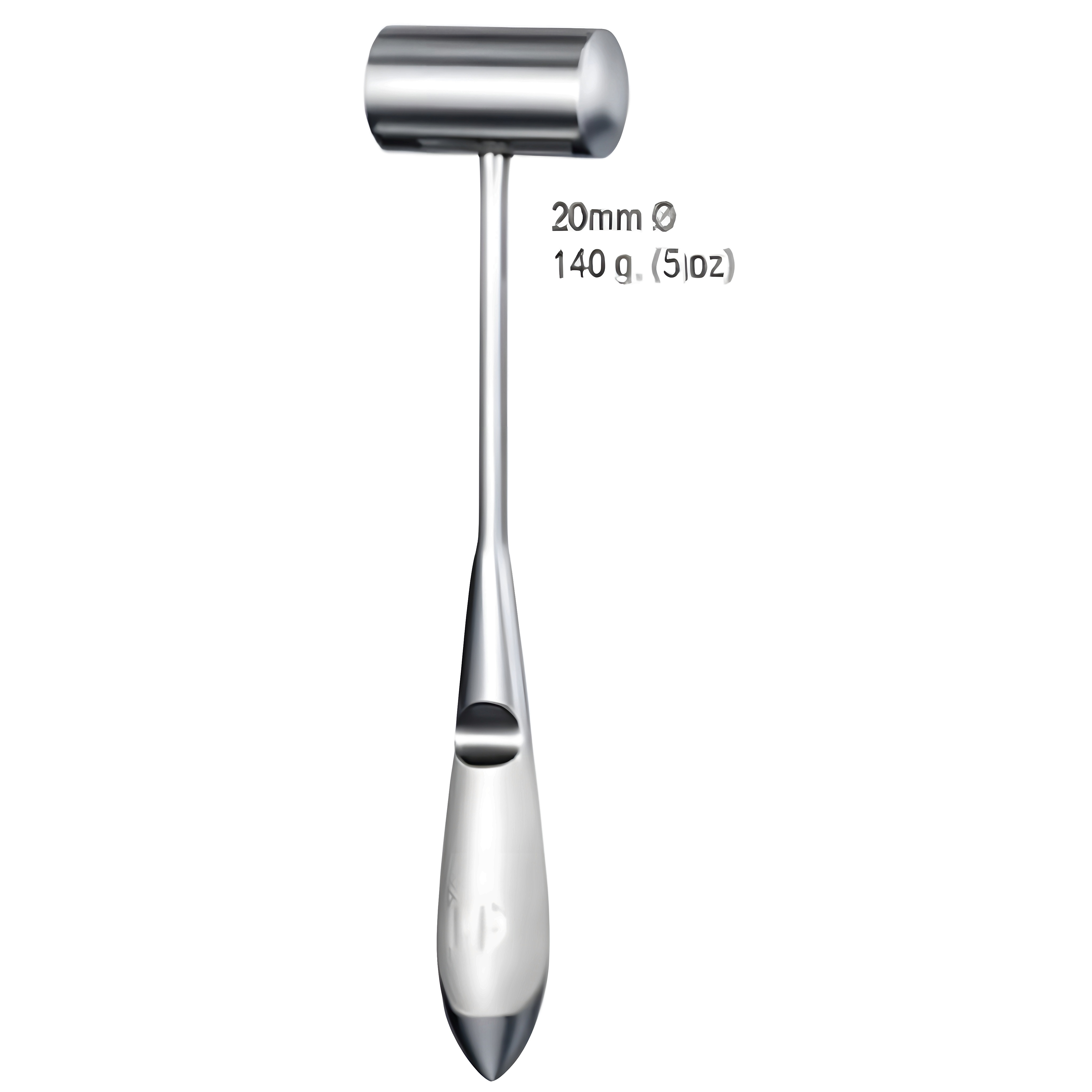 Bone Mallet 20mm, 140g 16.5cm (lead filled)