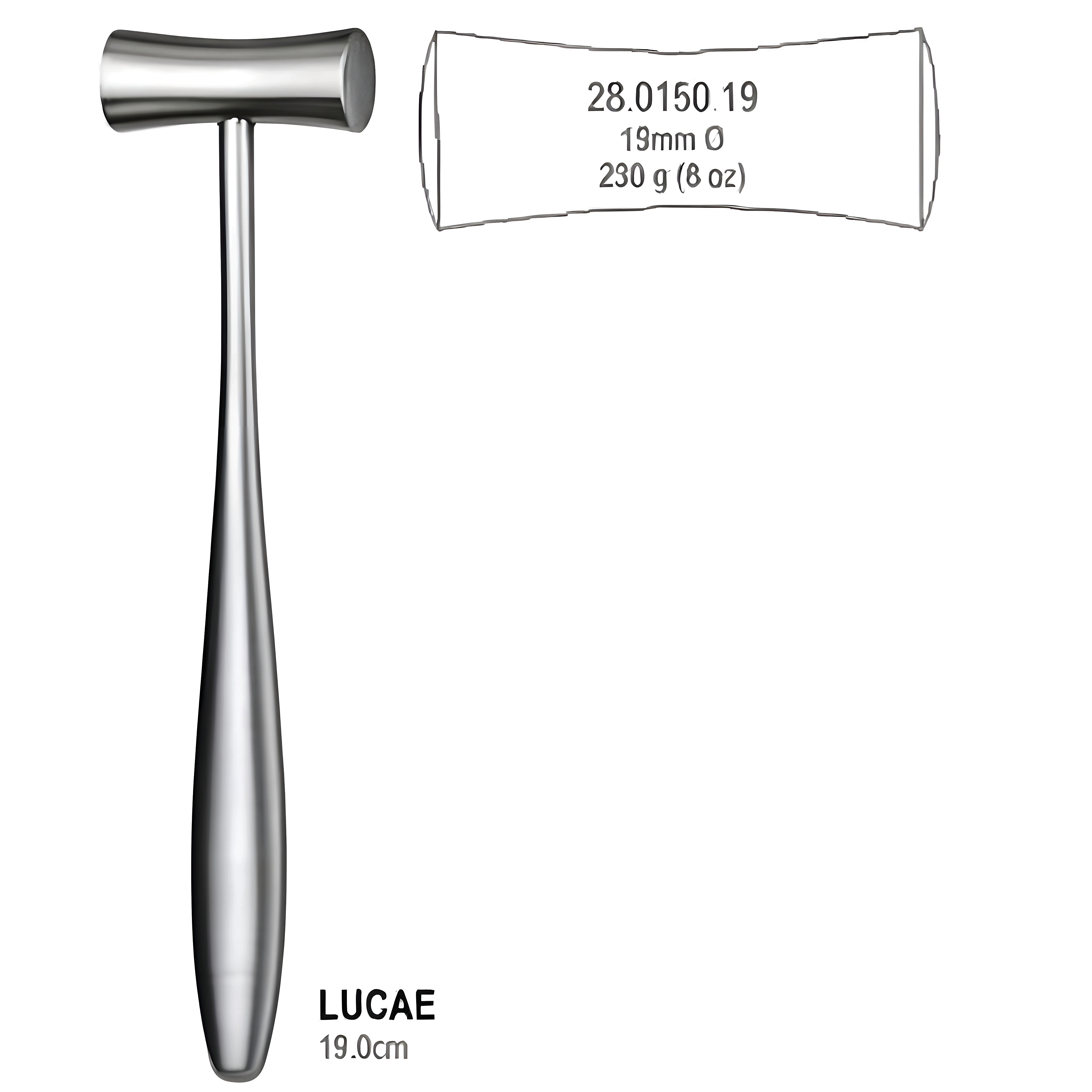 Lucae Bone Mallet 