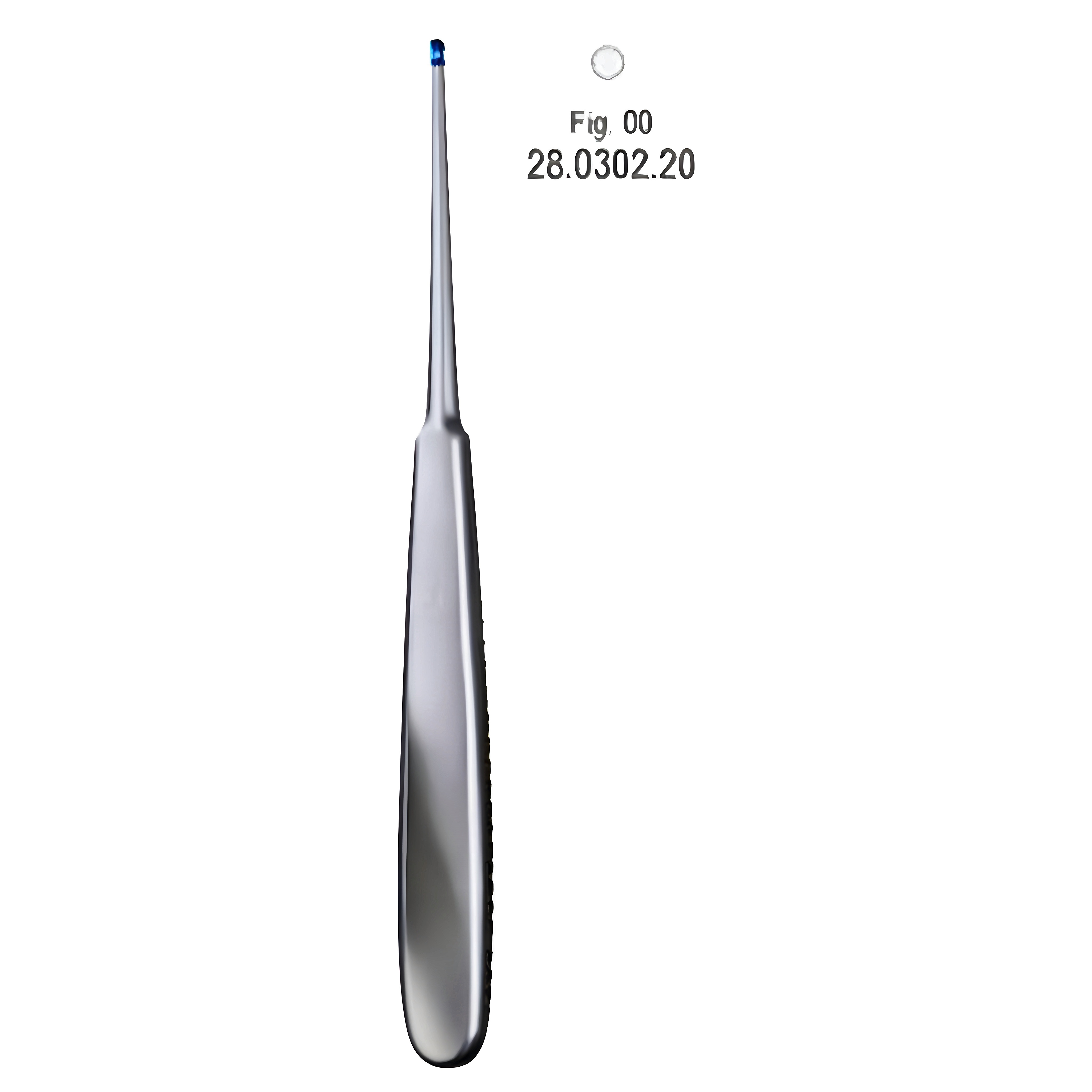 Williger Bone Curette round 17.5cm Fig.00