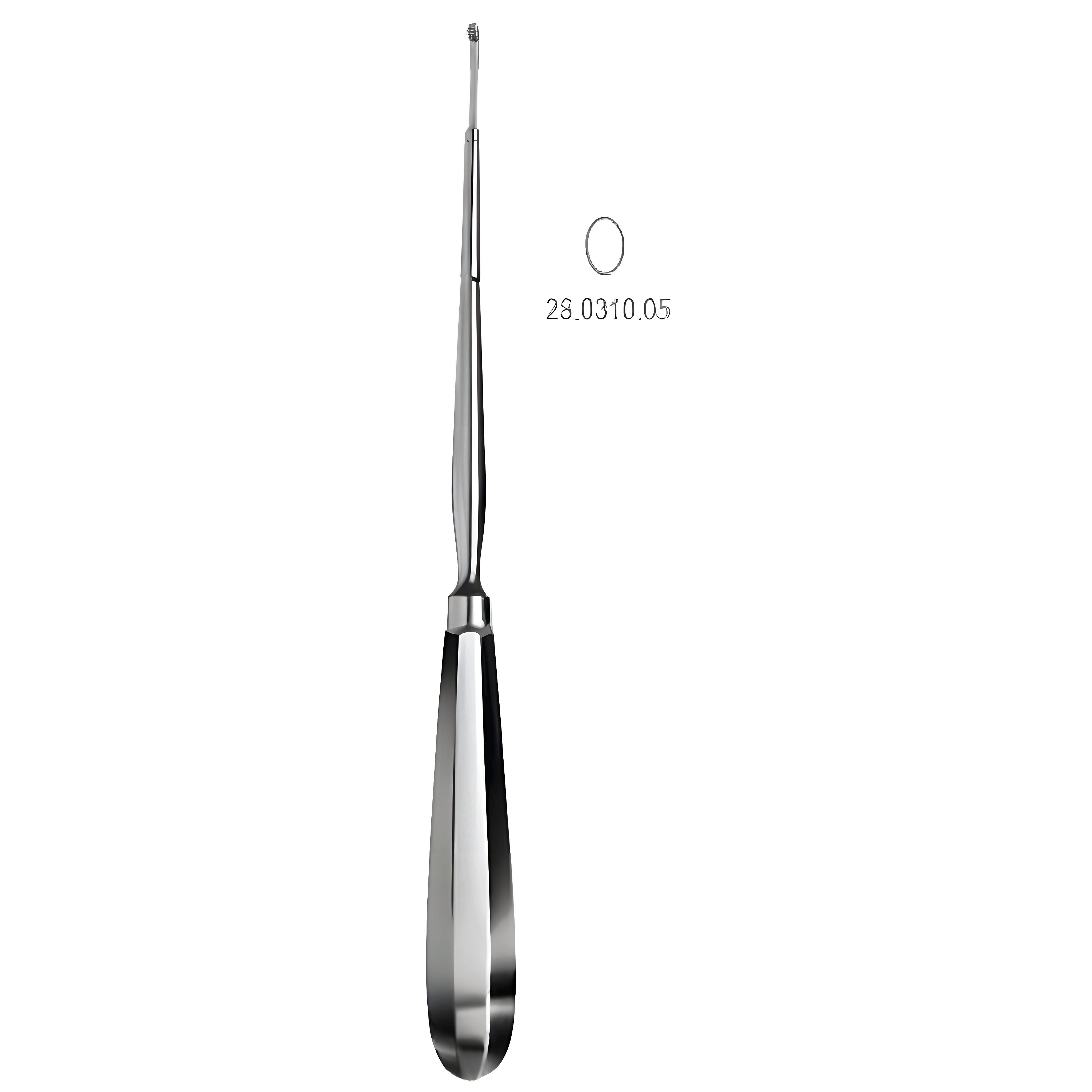 Simon Bone Curette 24cm, Fig.5