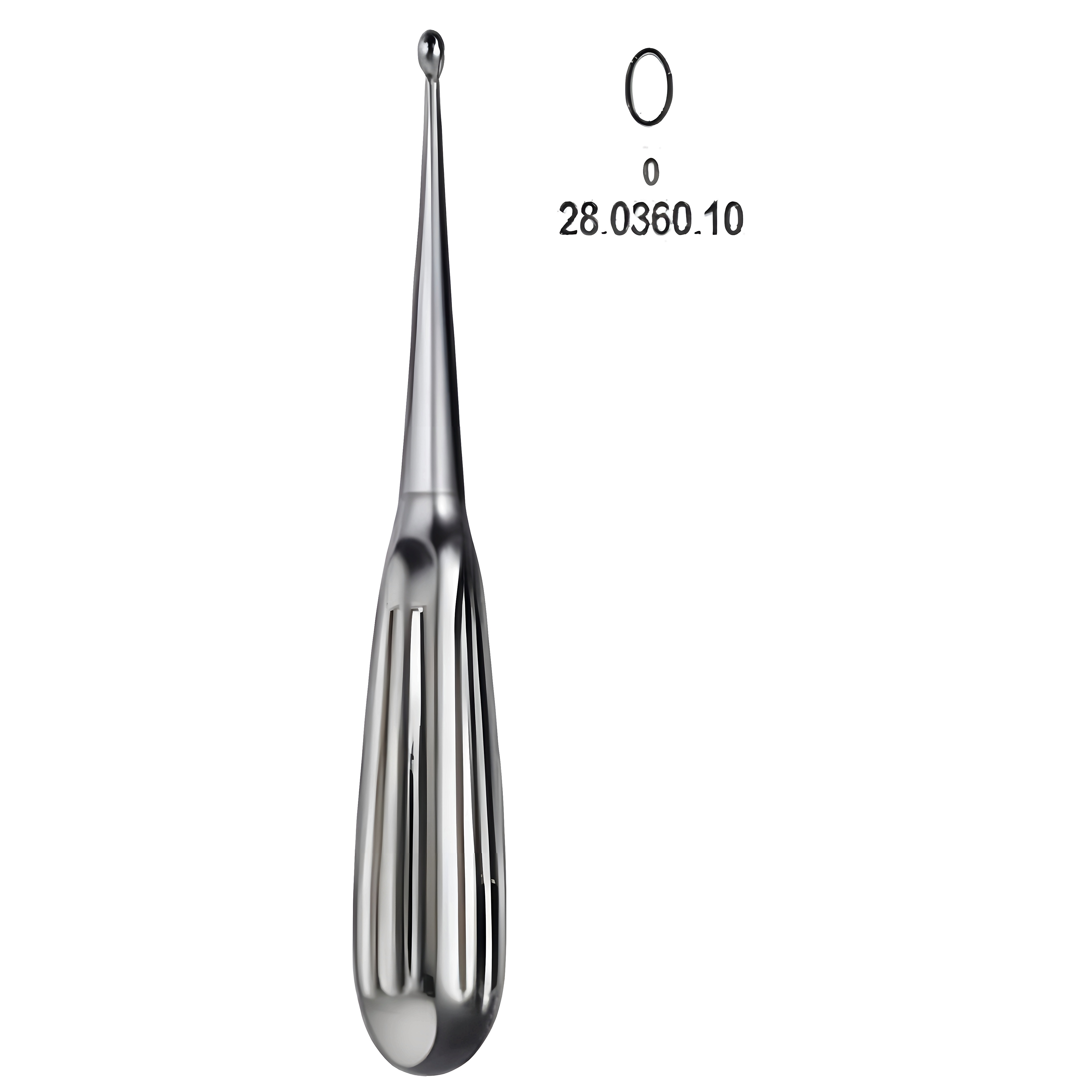 Spratt Bone Curette 16.5cm, Fig.0