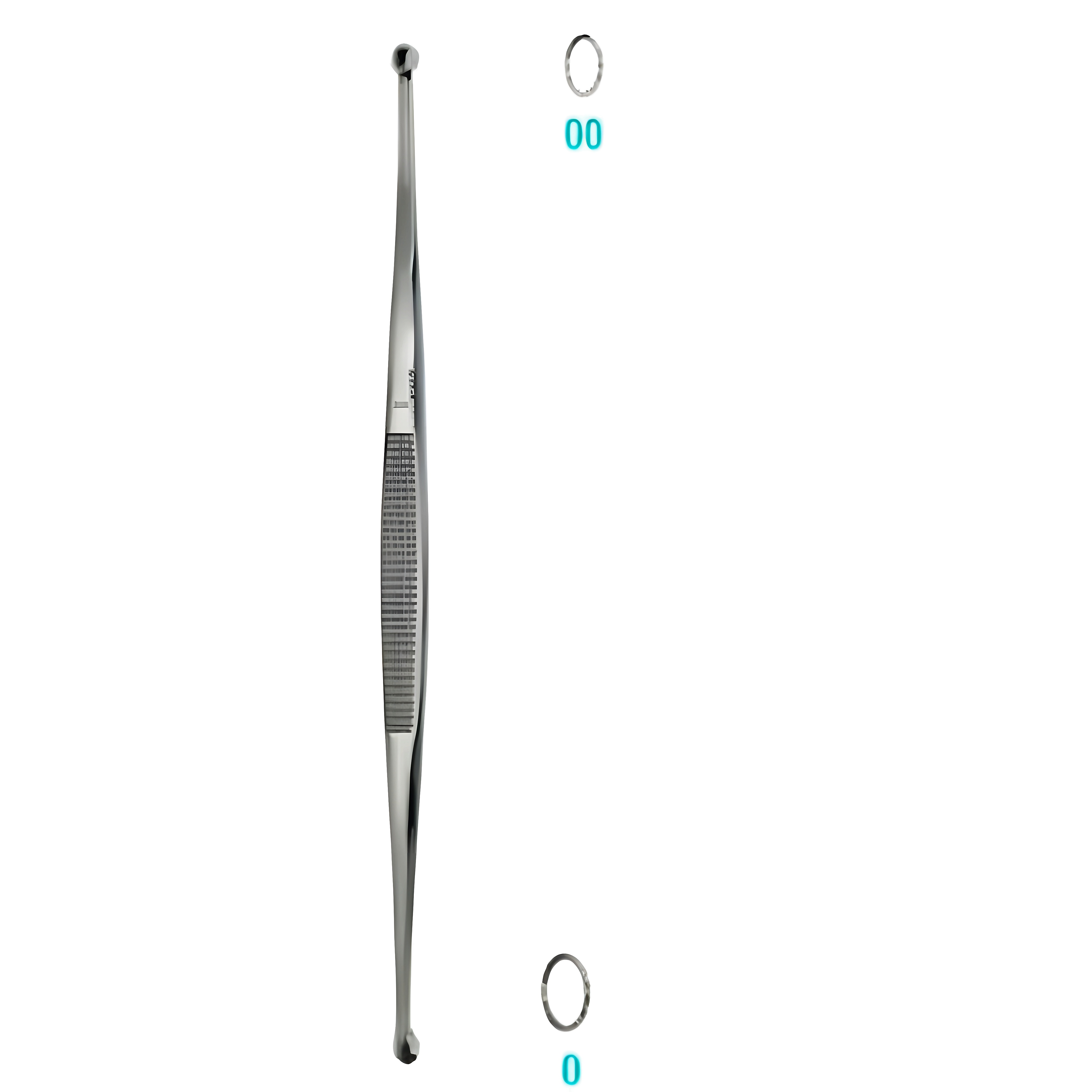 Williger Double Curette 13.5cm Fig.00/0