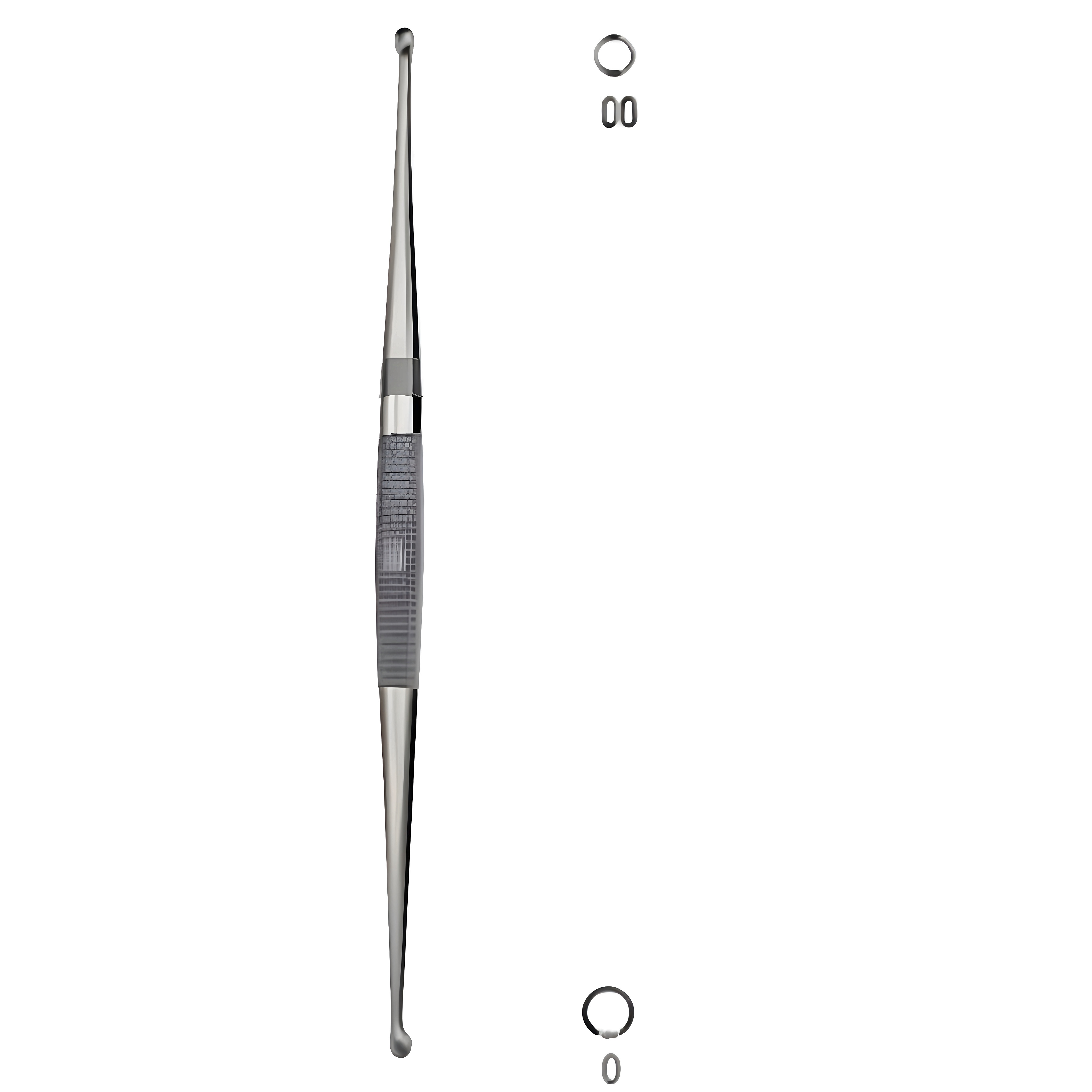 Martini Double Curette 13.5cm Fig.00/0