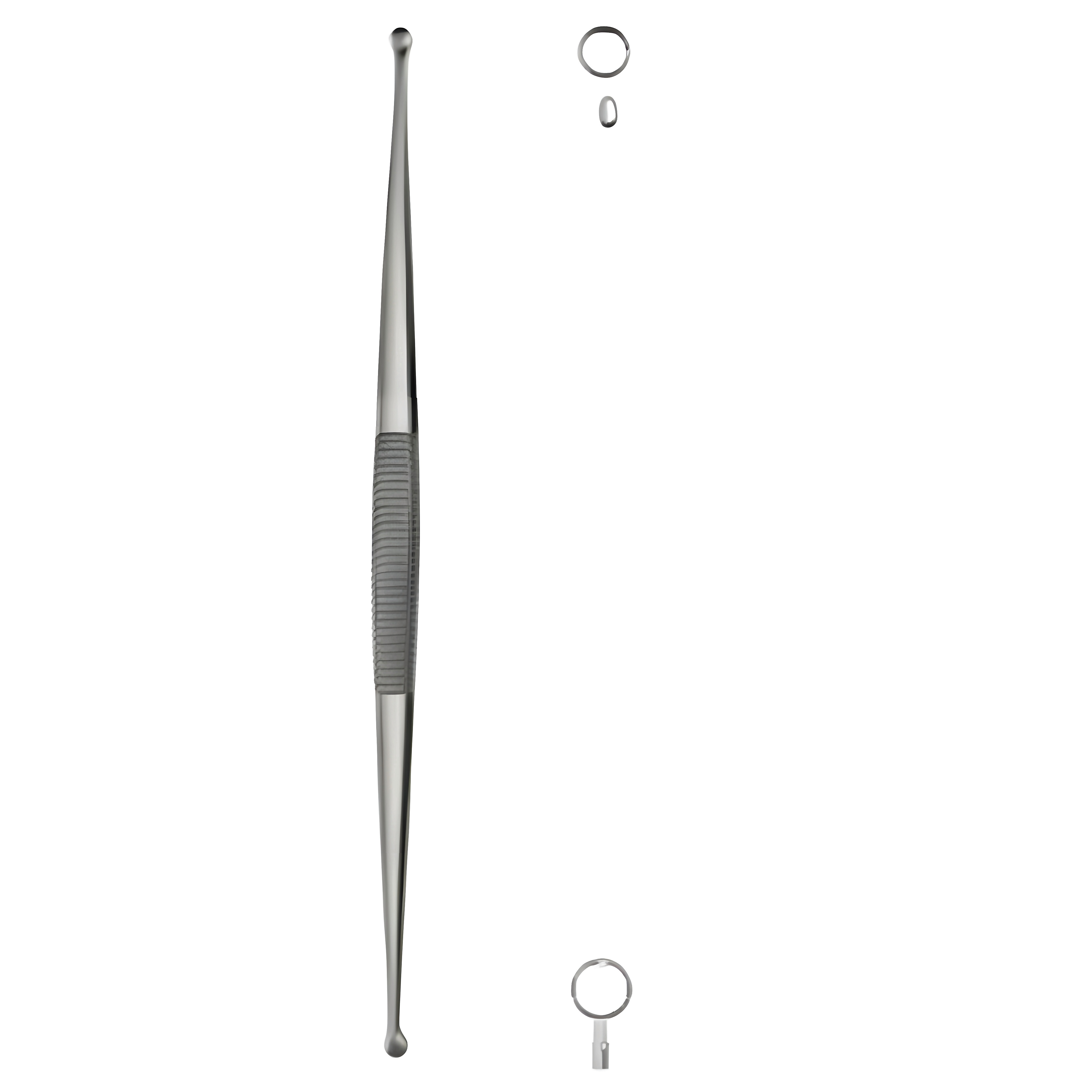Martini Double Curette 13.5cm Fig.0/1