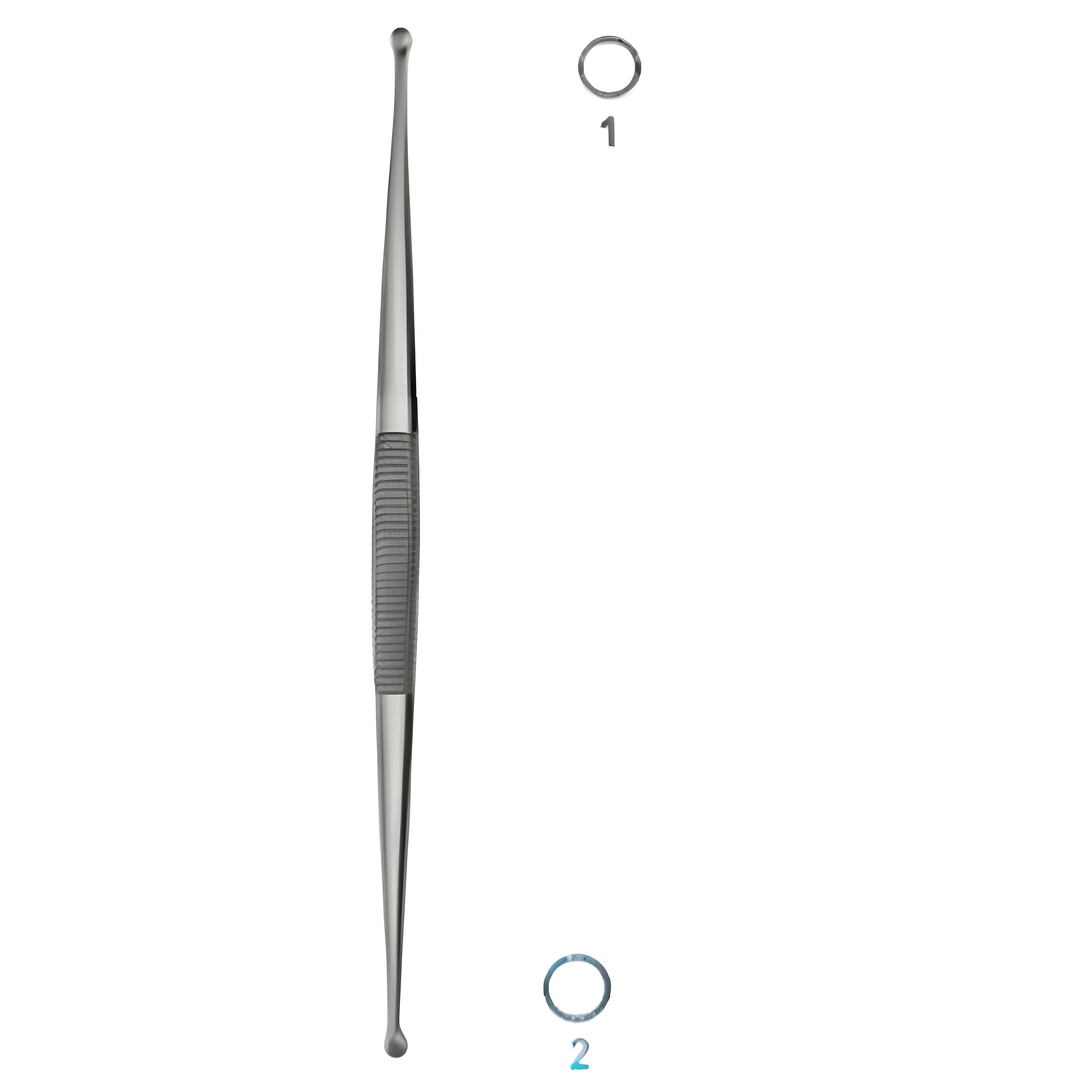 Martini Double Curette 13.5cm Fig.1/2